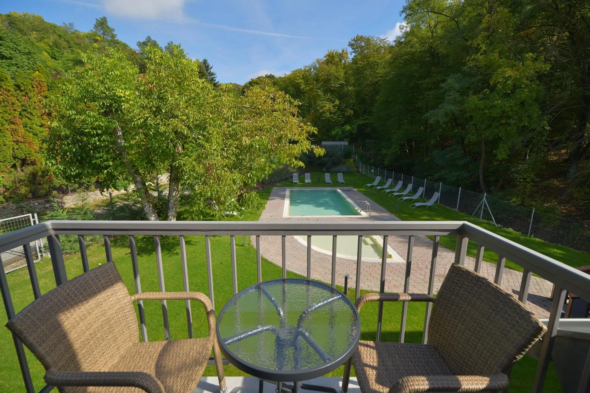 Garden in Butikhotel Visegrád