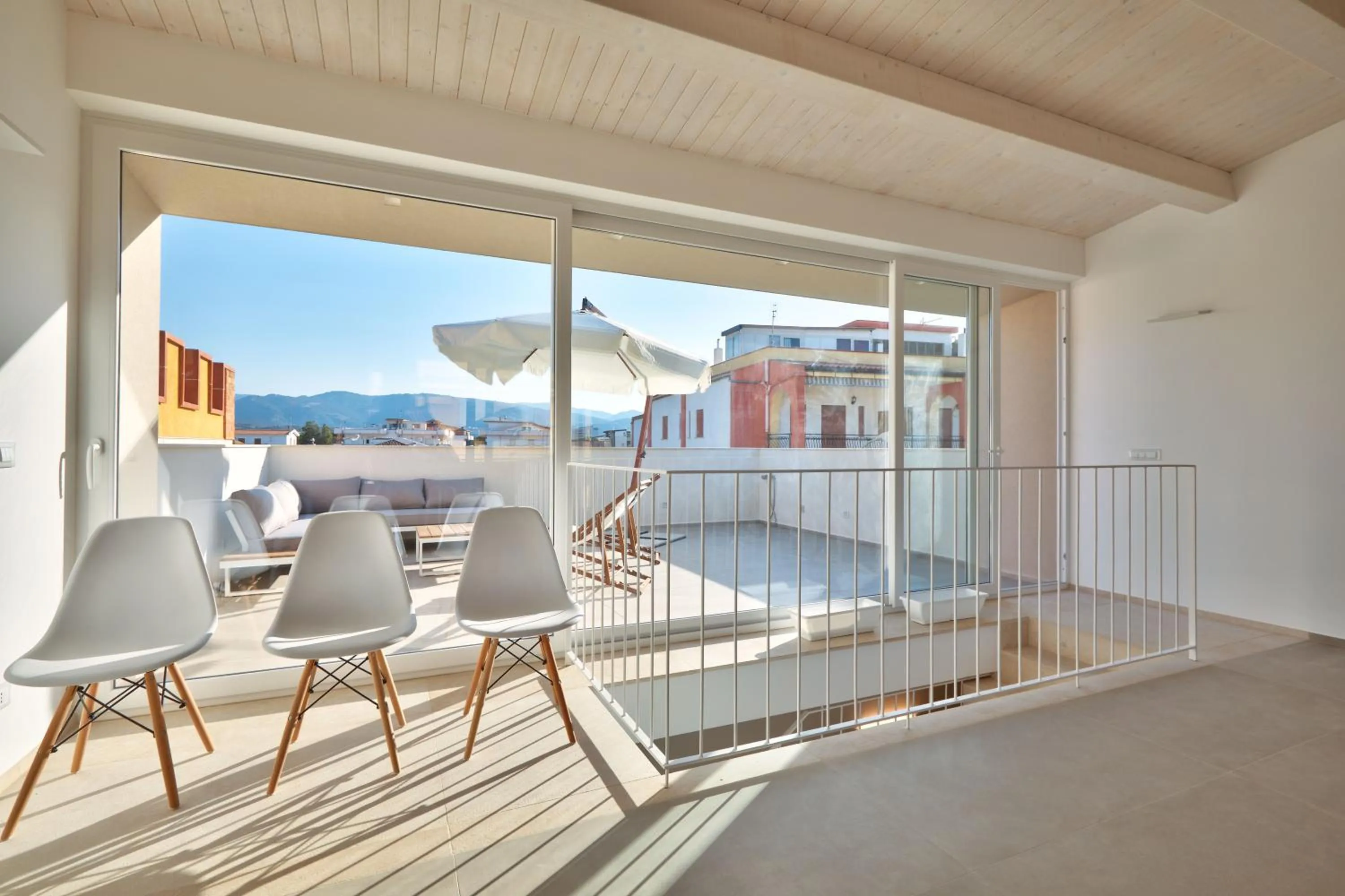 Communal lounge/ TV room in B&B Torreforte