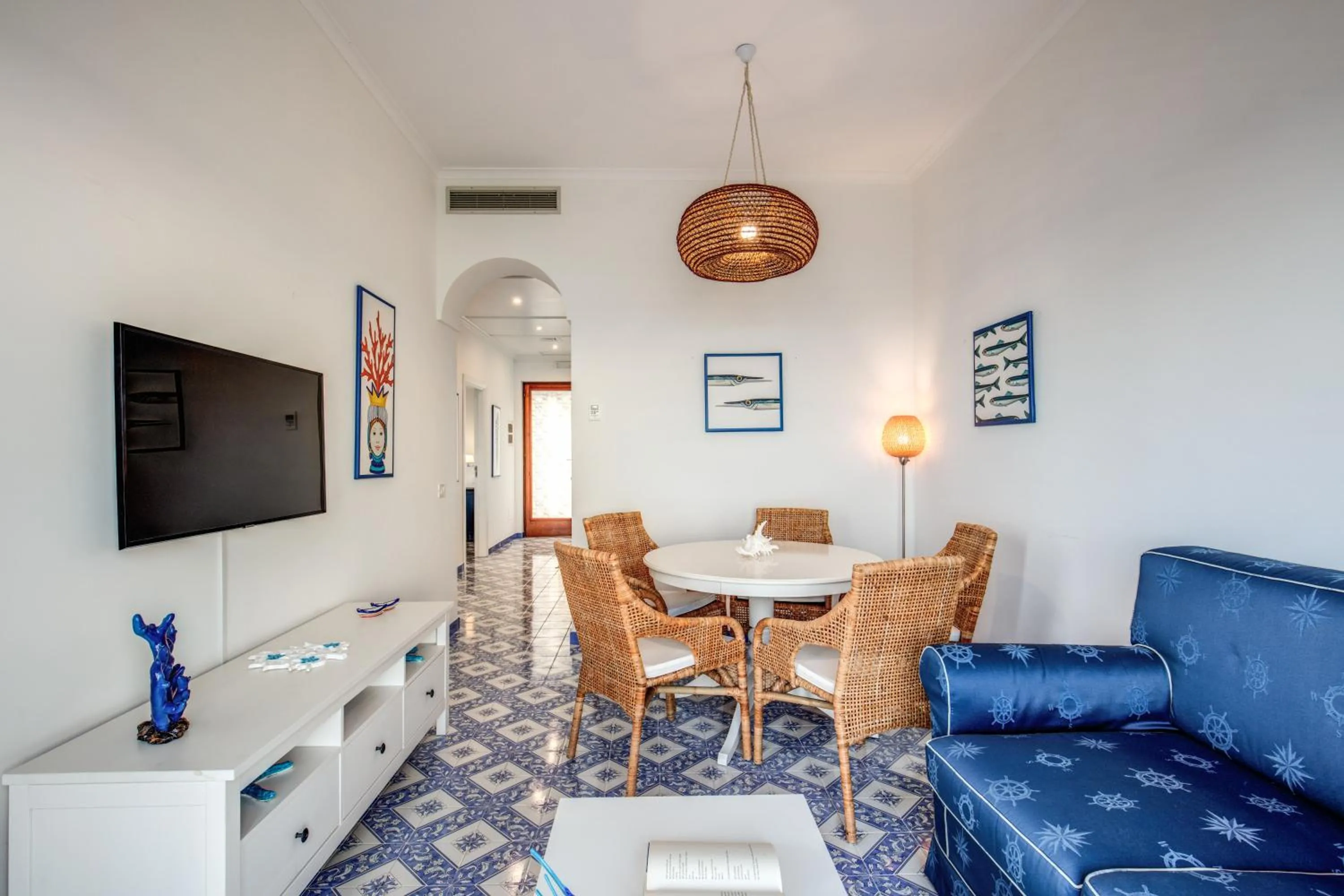 Living room in RELAIS TRITONE