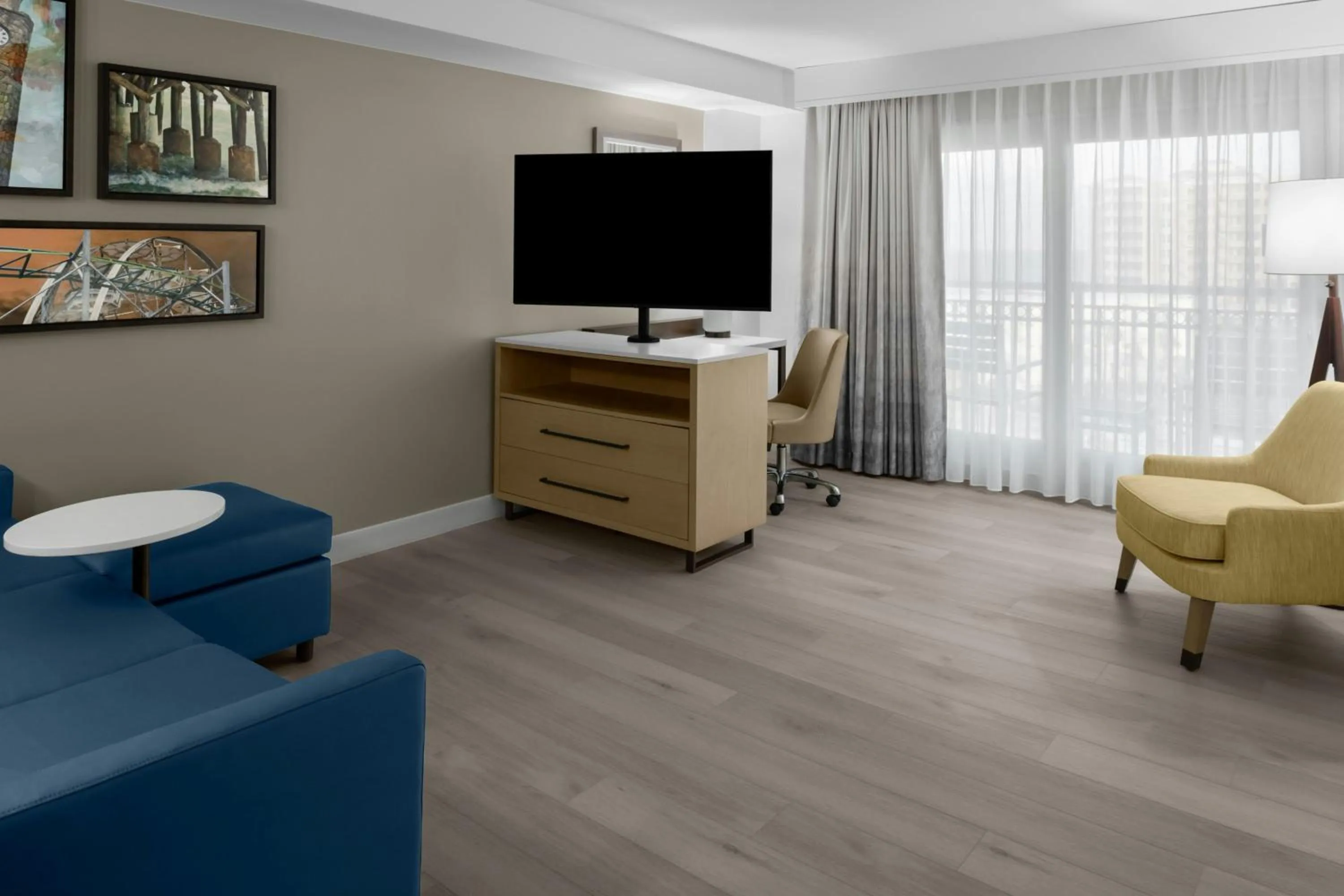 Living room in Residence Inn by Marriott Daytona Beach Oceanfront