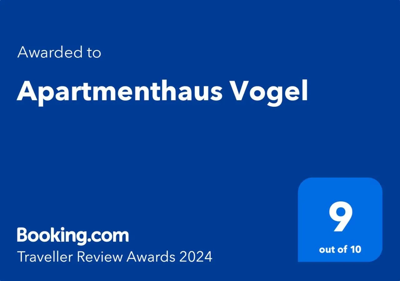 Certificate/Award in Apartmenthaus Vogel