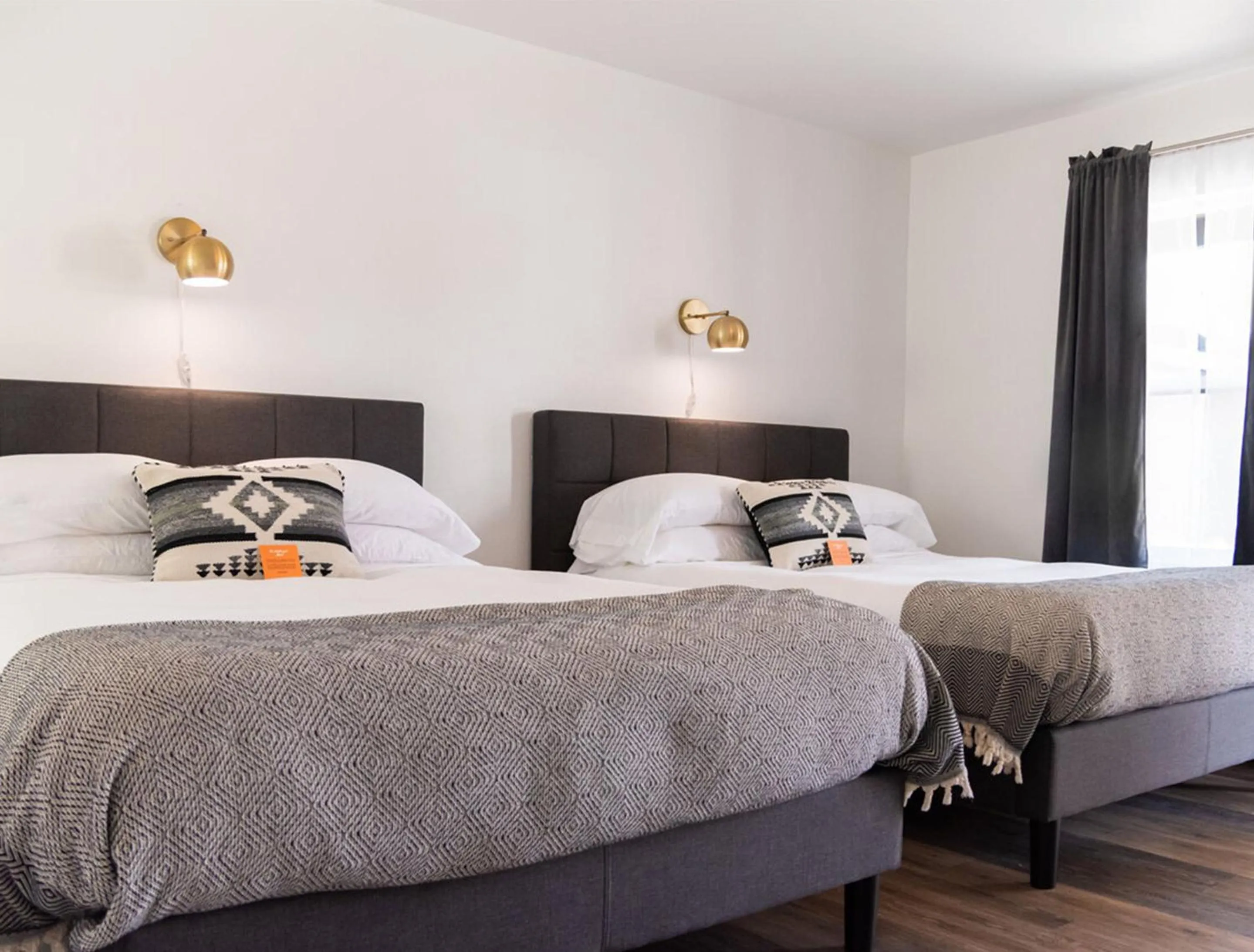 Bed in The Nightingale Motel