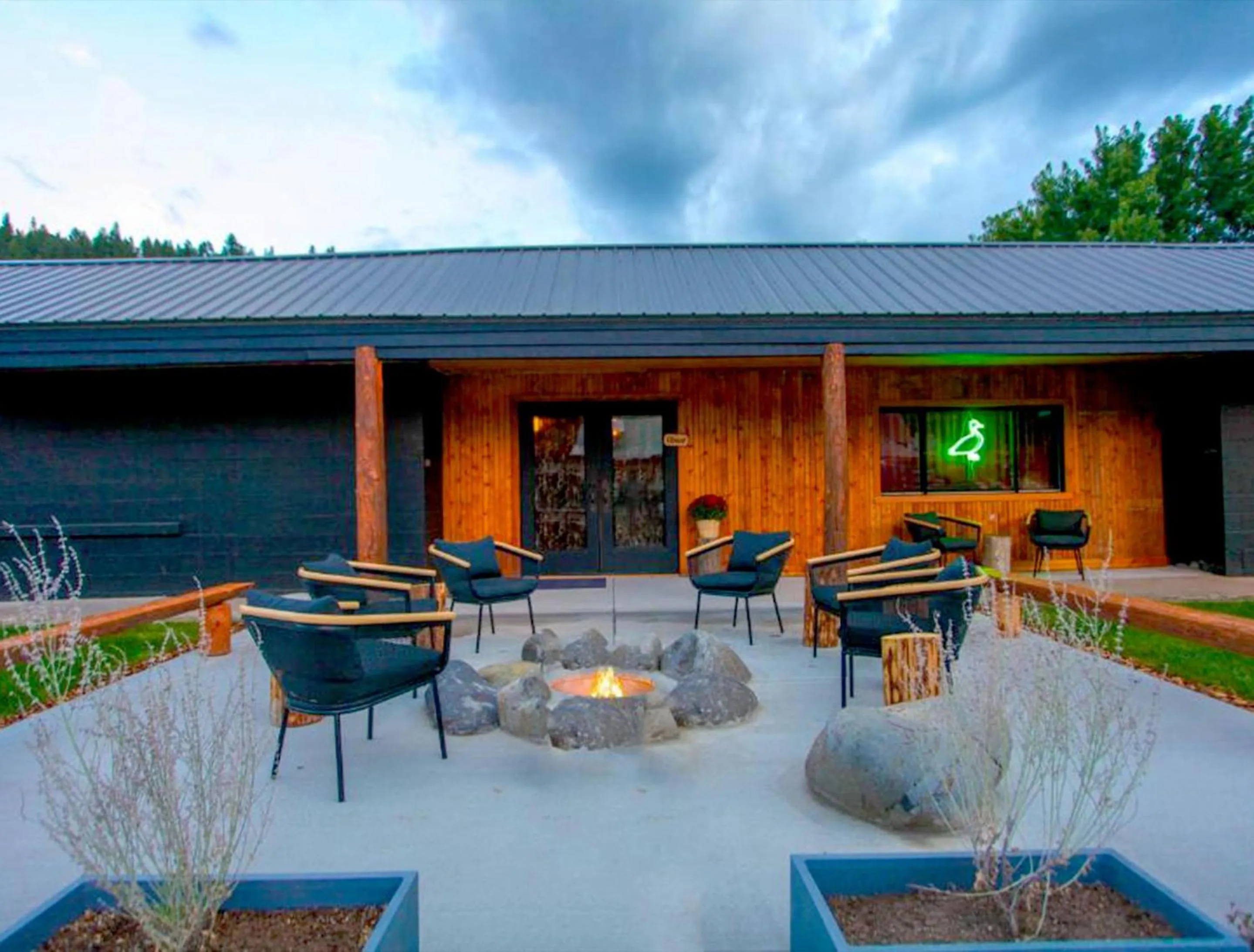 Property building in The Nightingale Motel