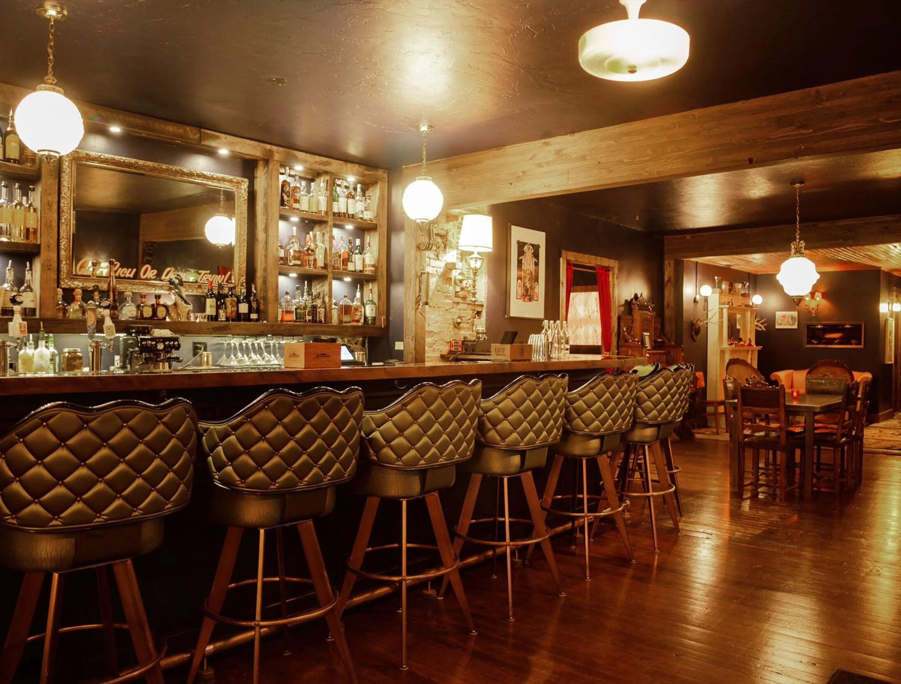 Lounge or bar in The Nightingale Motel