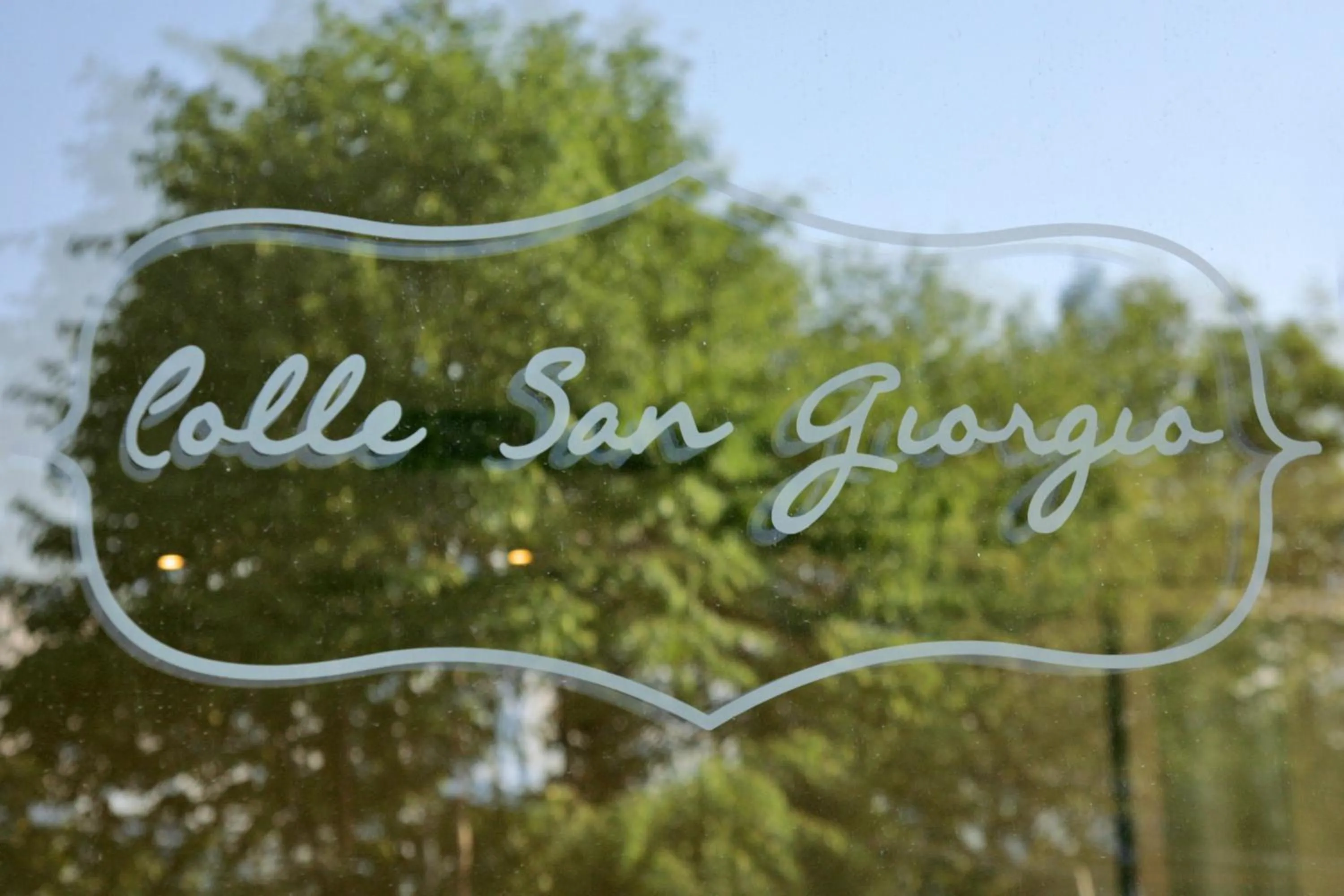 Decorative detail in Relais Colle San Giorgio