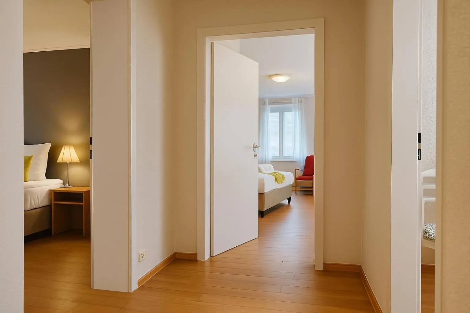 Photo of the whole room, Bed in Hotel Schultheiss Hameln