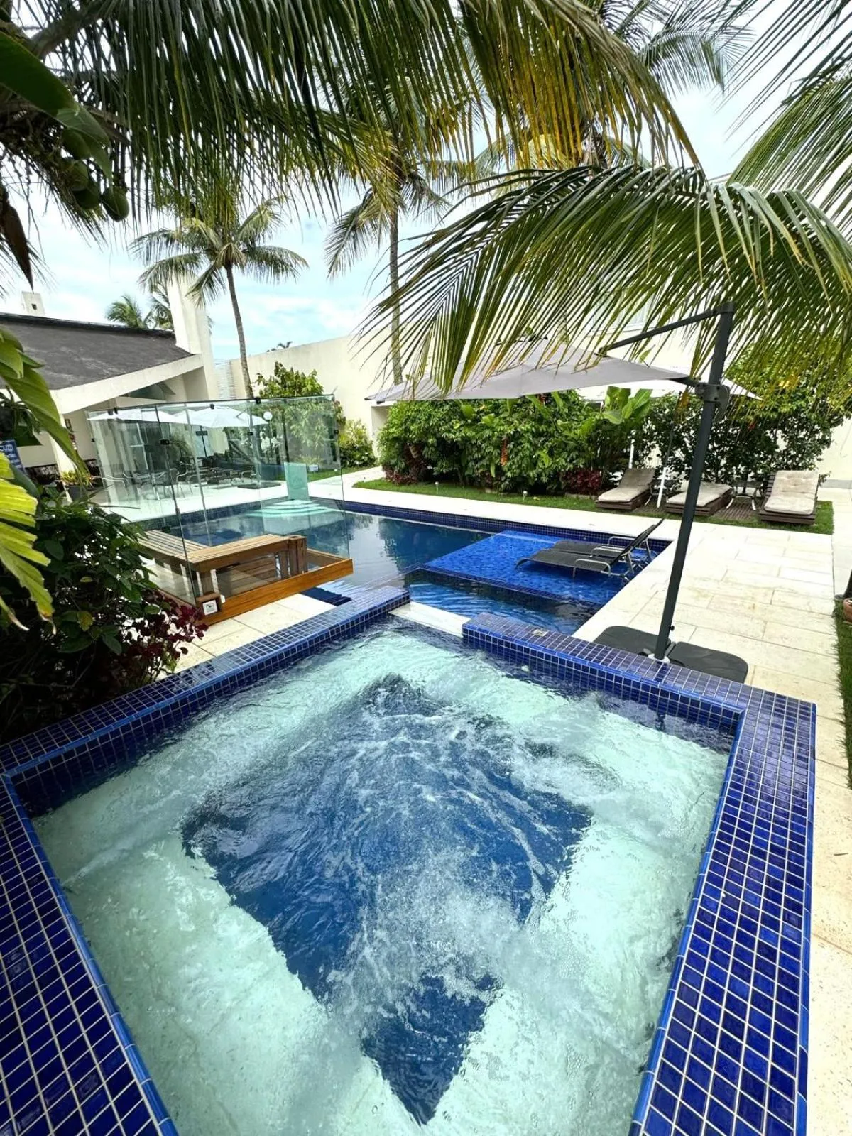 Garden in Pousada Village Cozumel