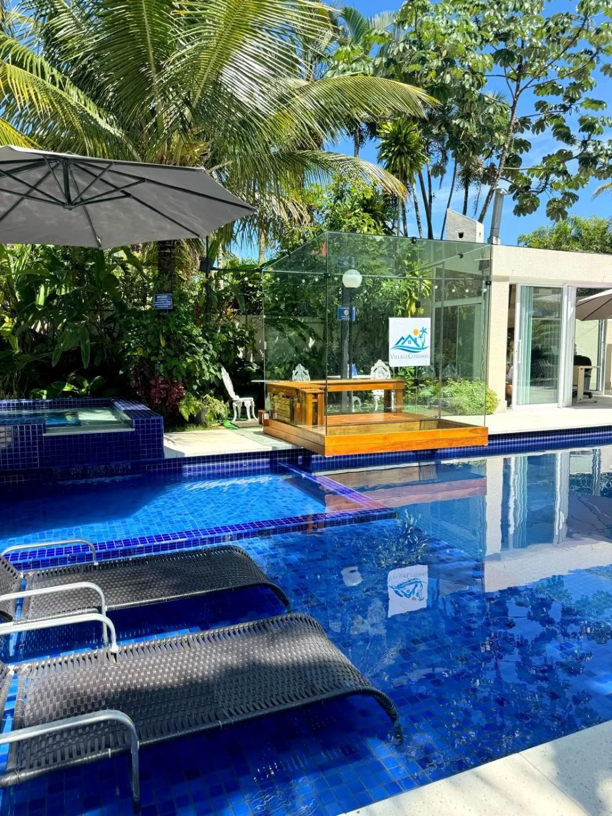 Sauna in Pousada Village Cozumel