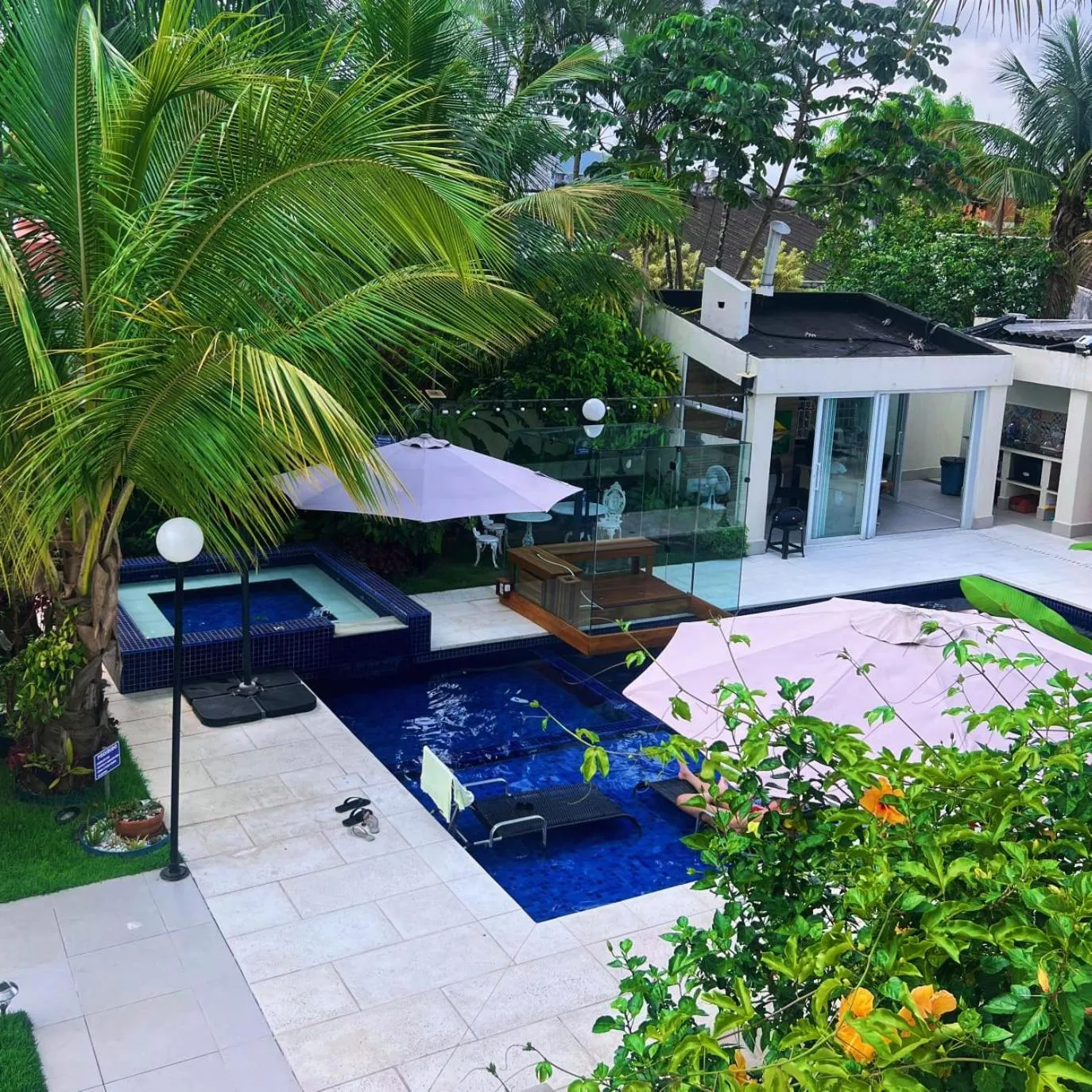 Garden in Pousada Village Cozumel