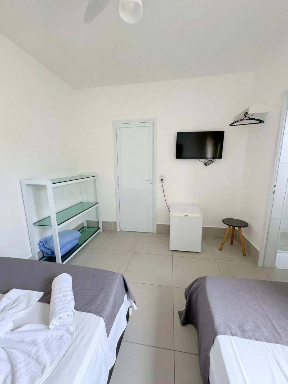 Bed in Pousada Village Cozumel