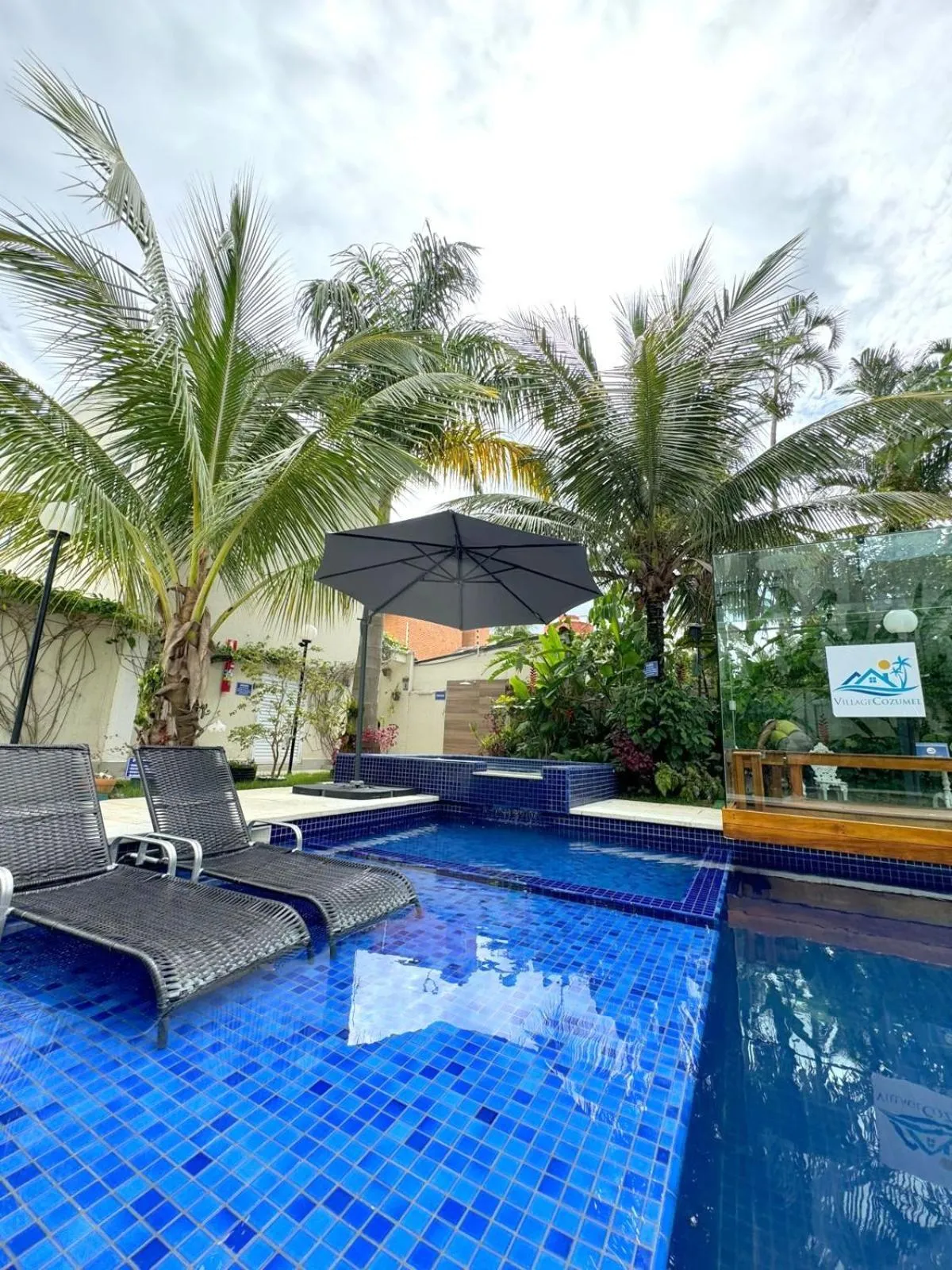 Natural landscape in Pousada Village Cozumel