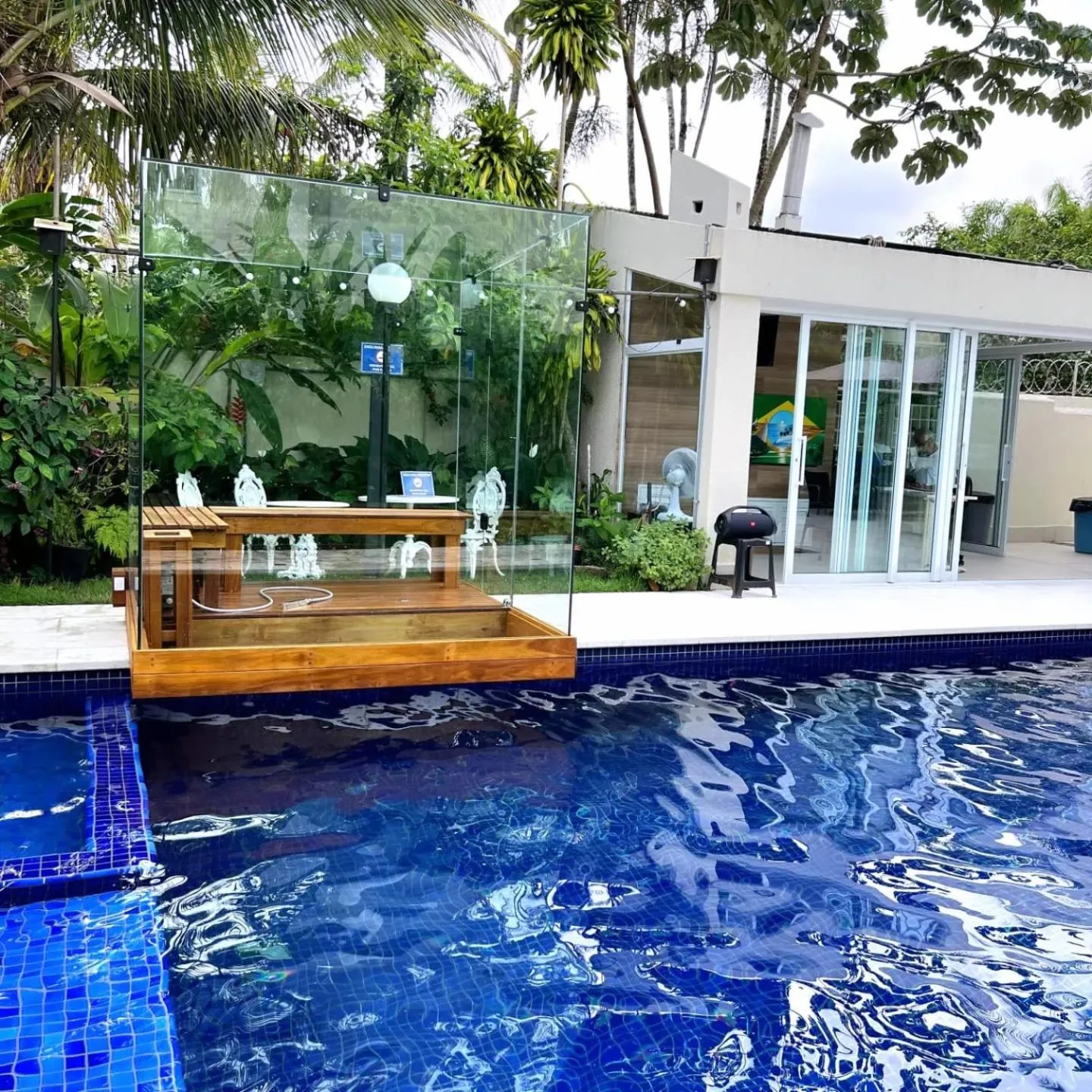 Garden in Pousada Village Cozumel