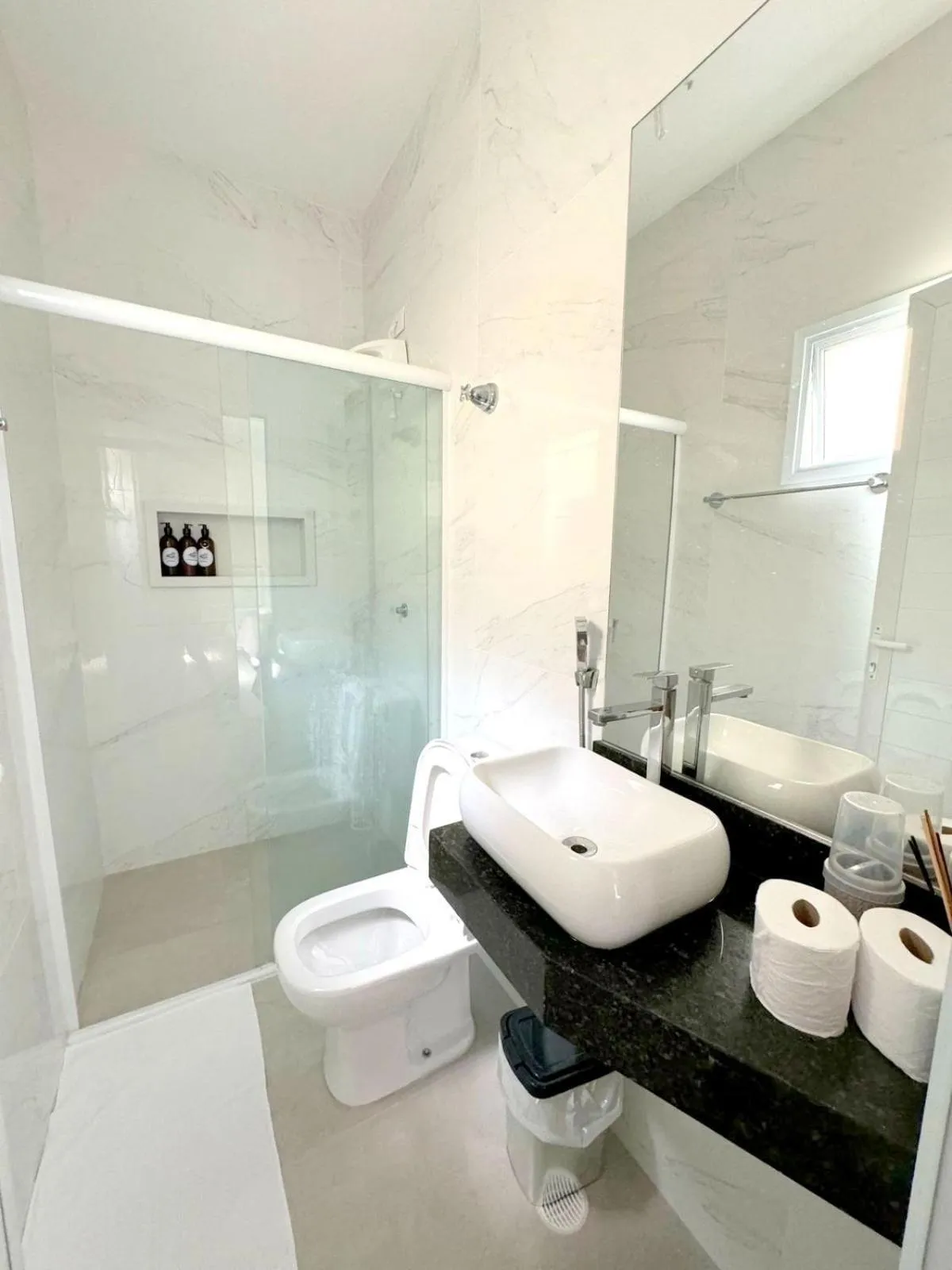 Shower in Pousada Village Cozumel