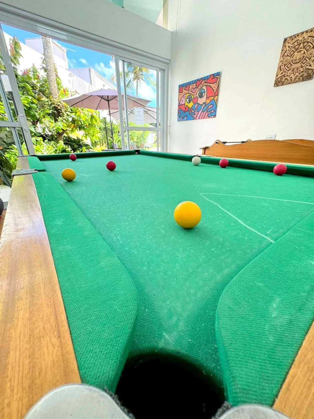 Game Room in Pousada Village Cozumel