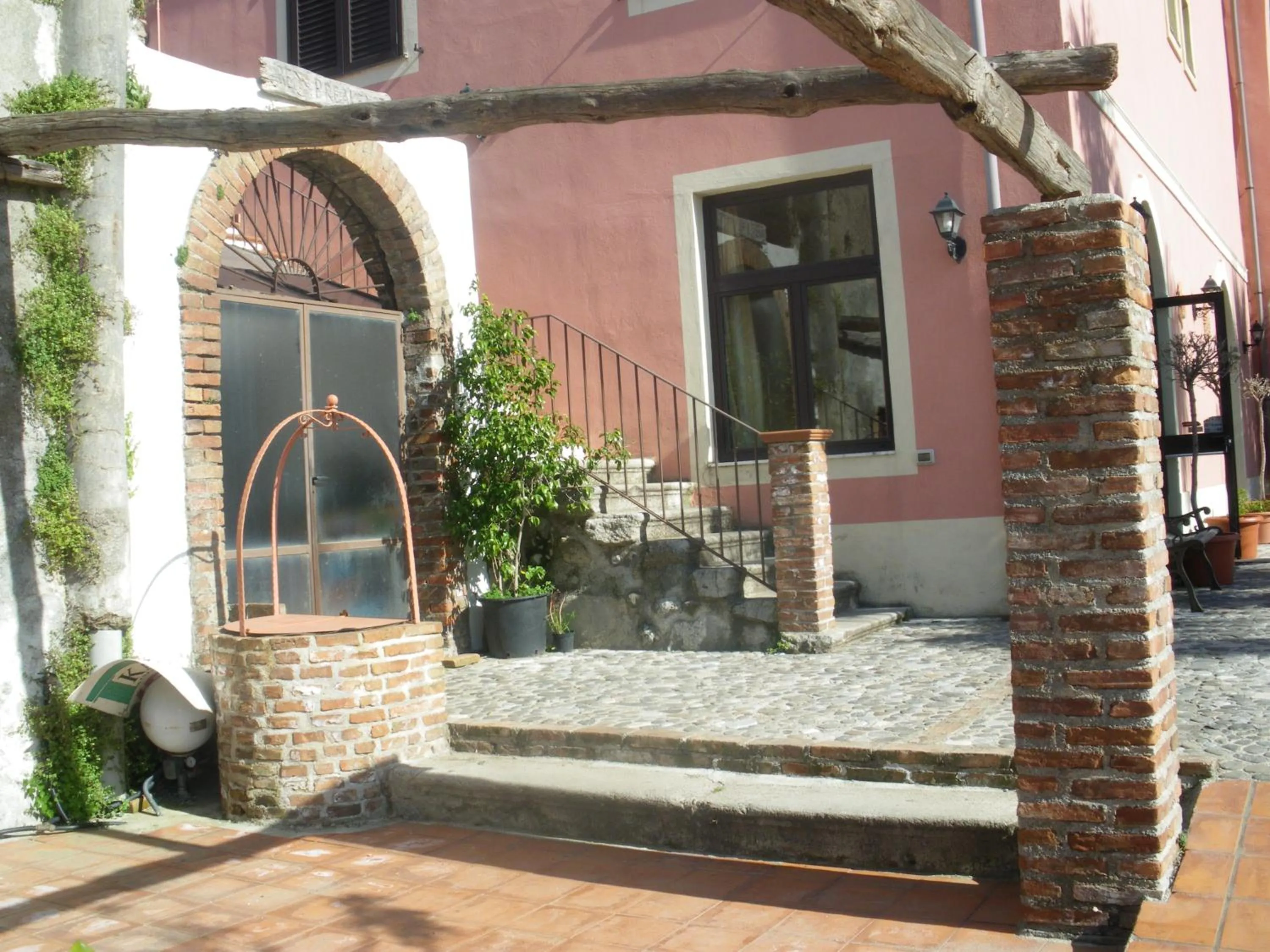 Patio in Casantica Turismo Rurale