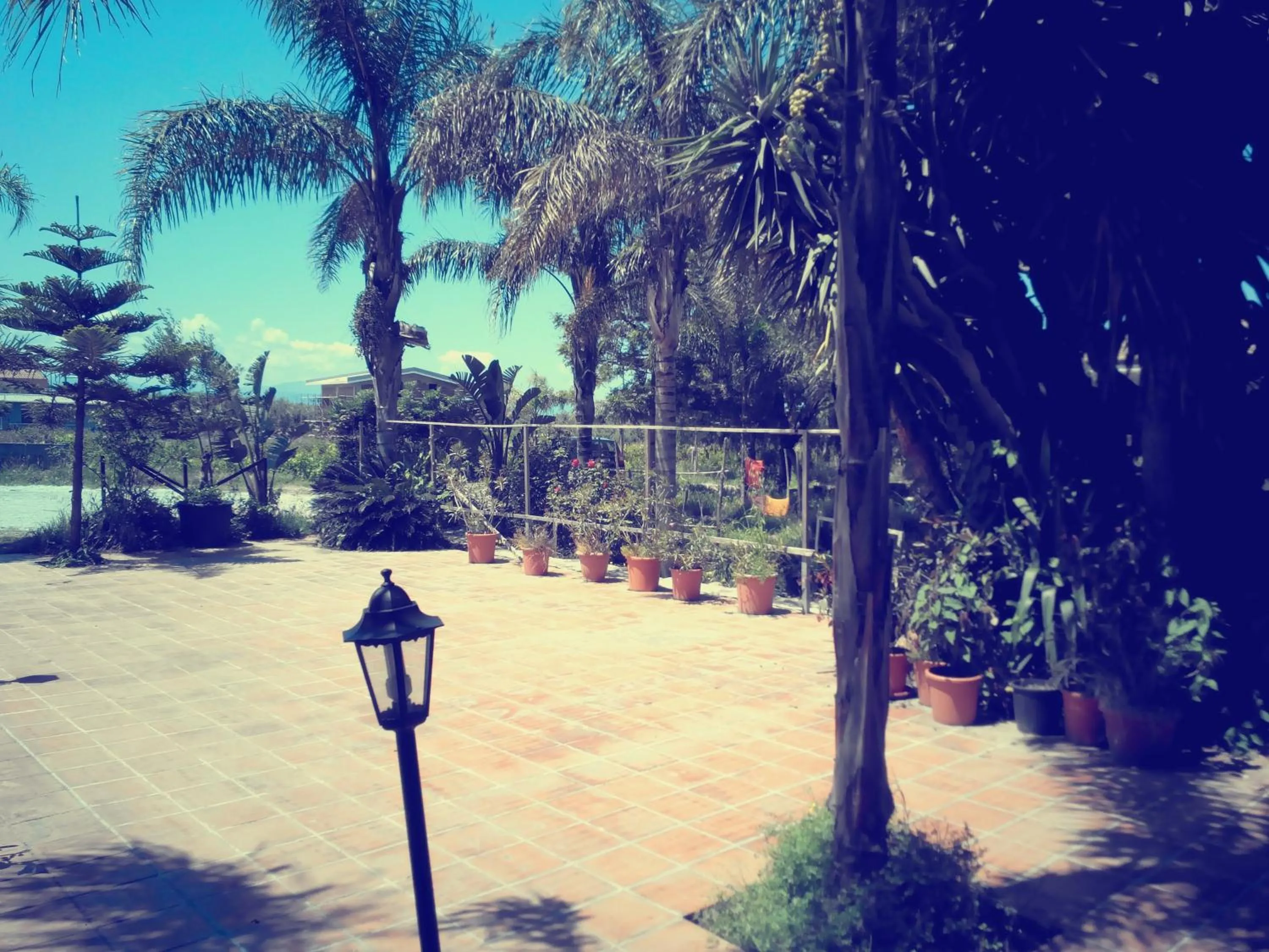 Patio in Casantica Turismo Rurale