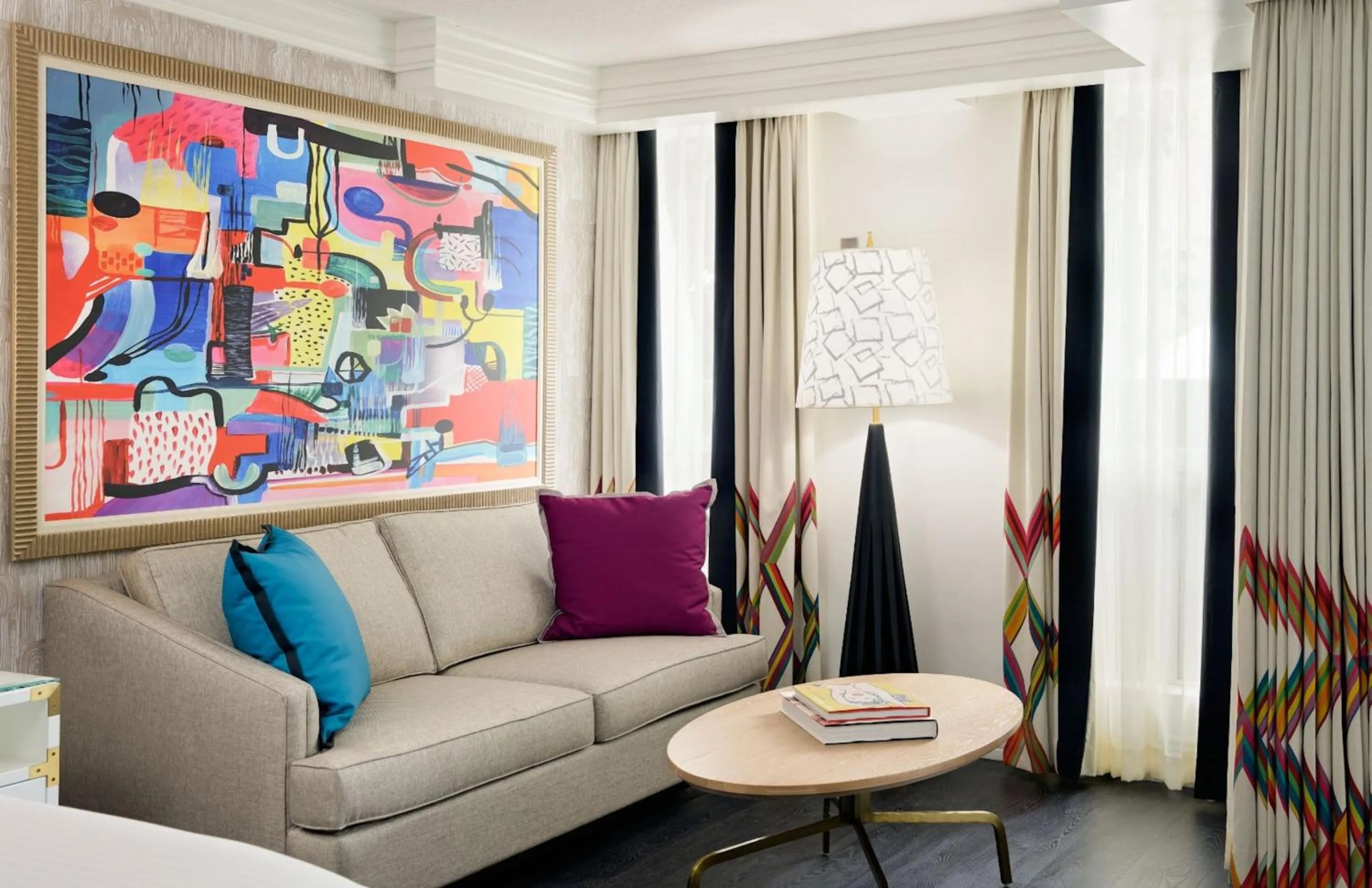 Seating area in Le Parc at Melrose