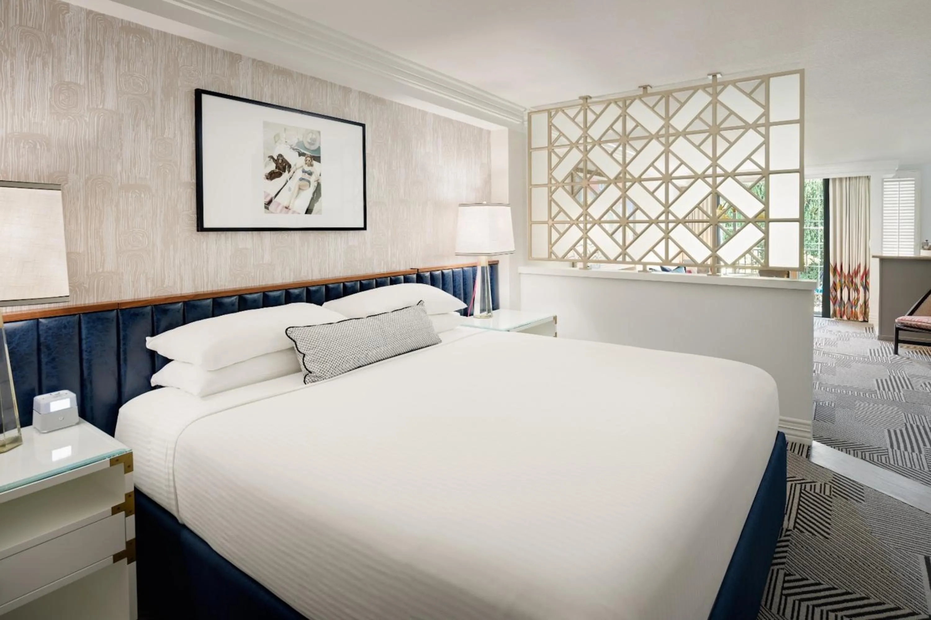 Bed in Le Parc at Melrose