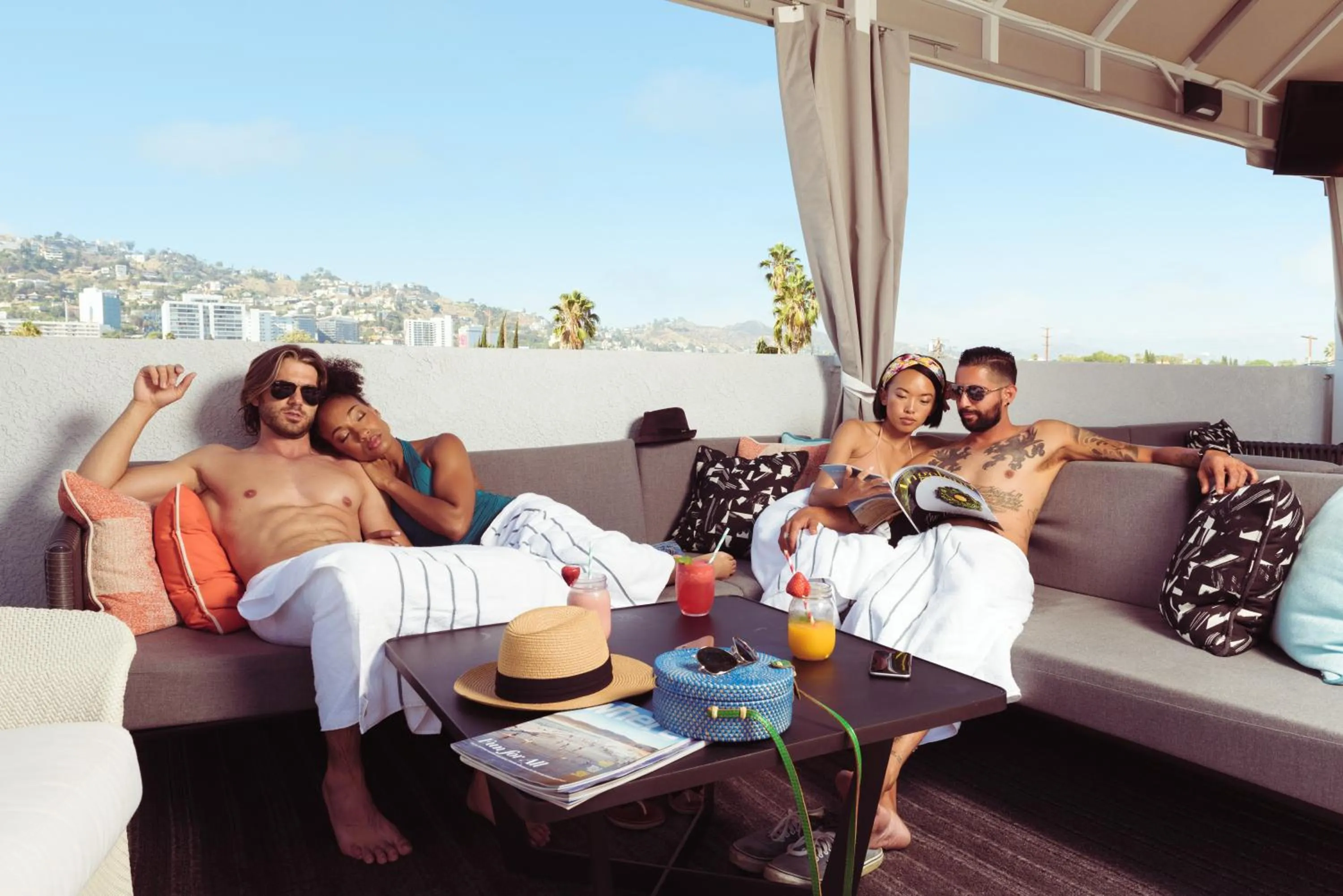 Patio in Le Parc at Melrose