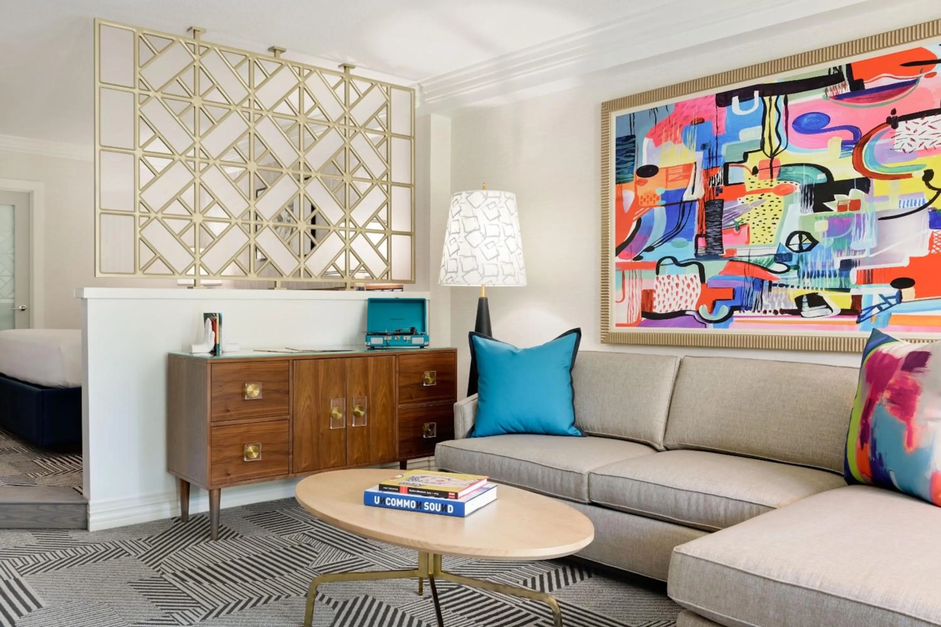 Seating area in Le Parc at Melrose