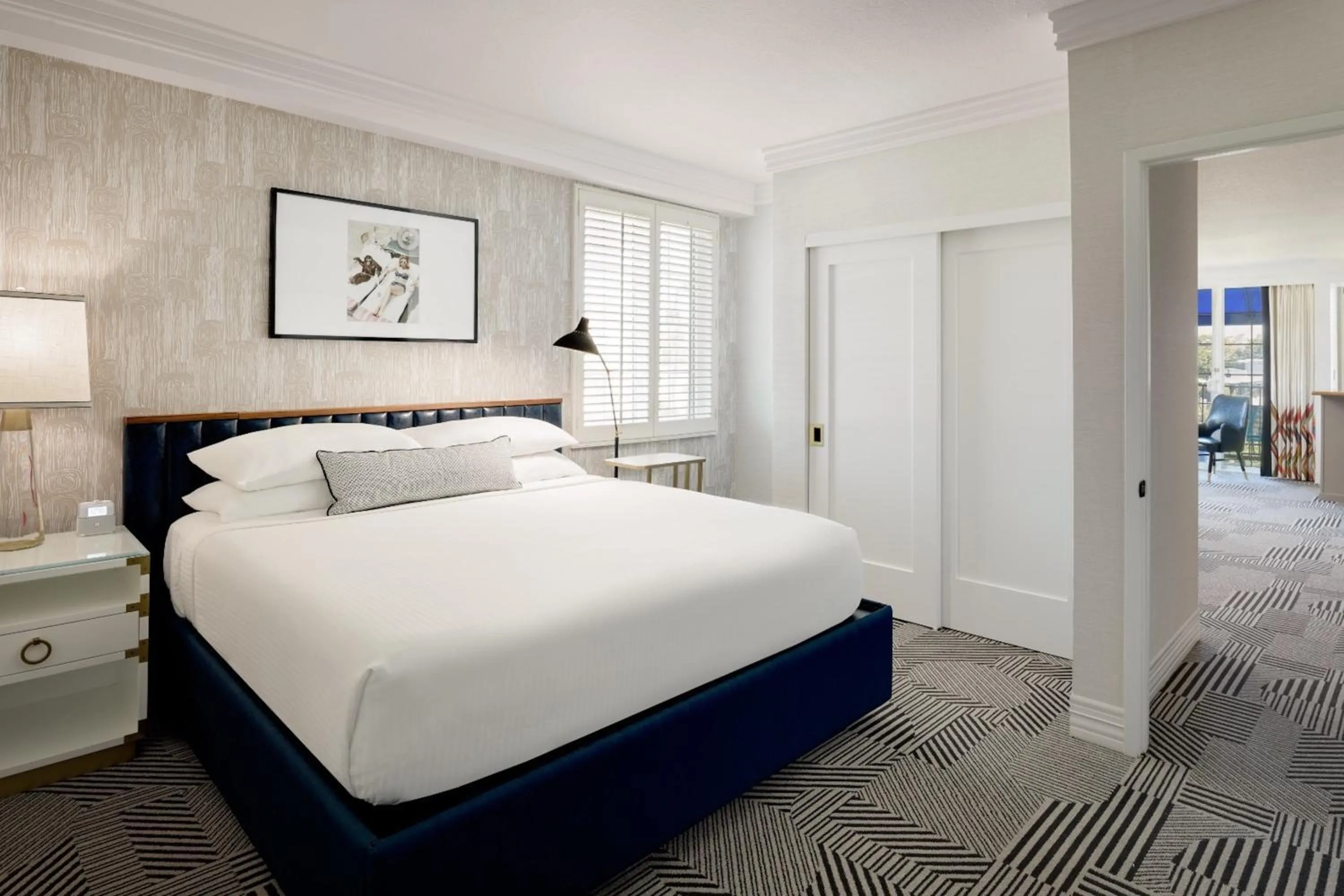 Bed in Le Parc at Melrose