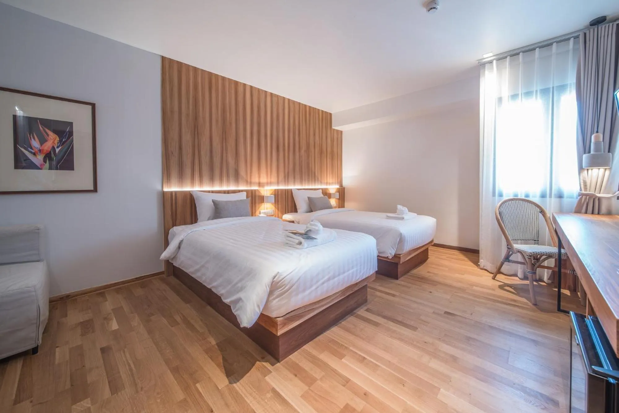 Bed in Nuan Boutique Hotel