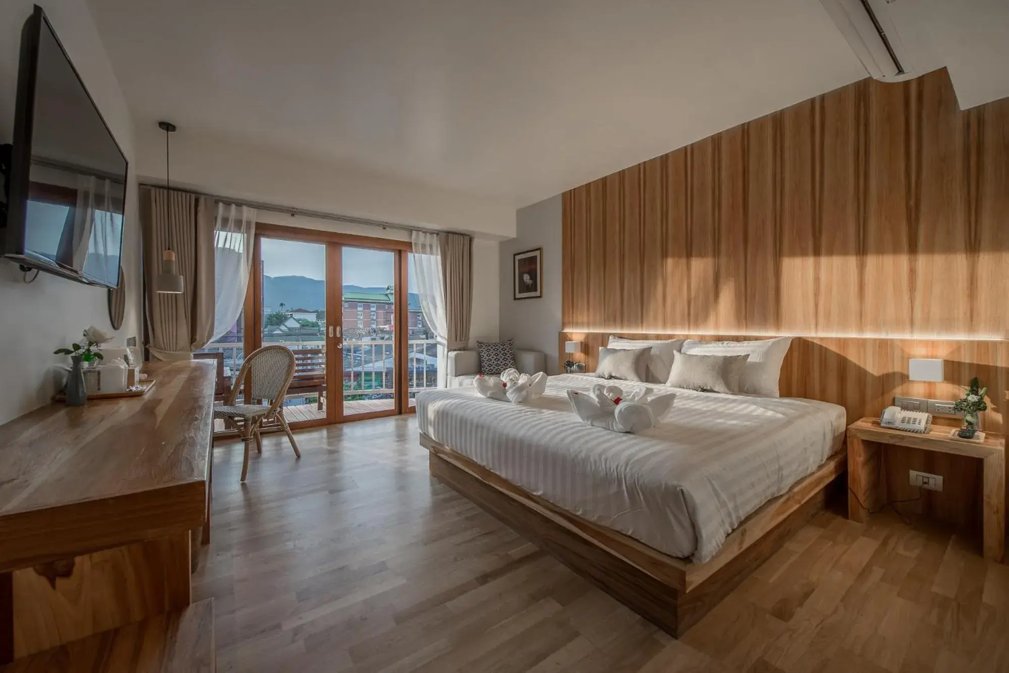 Deluxe Double Room with Balcony in Nuan Boutique Hotel Deluxe Double Room with Balcony in Nuan Boutique Hotel