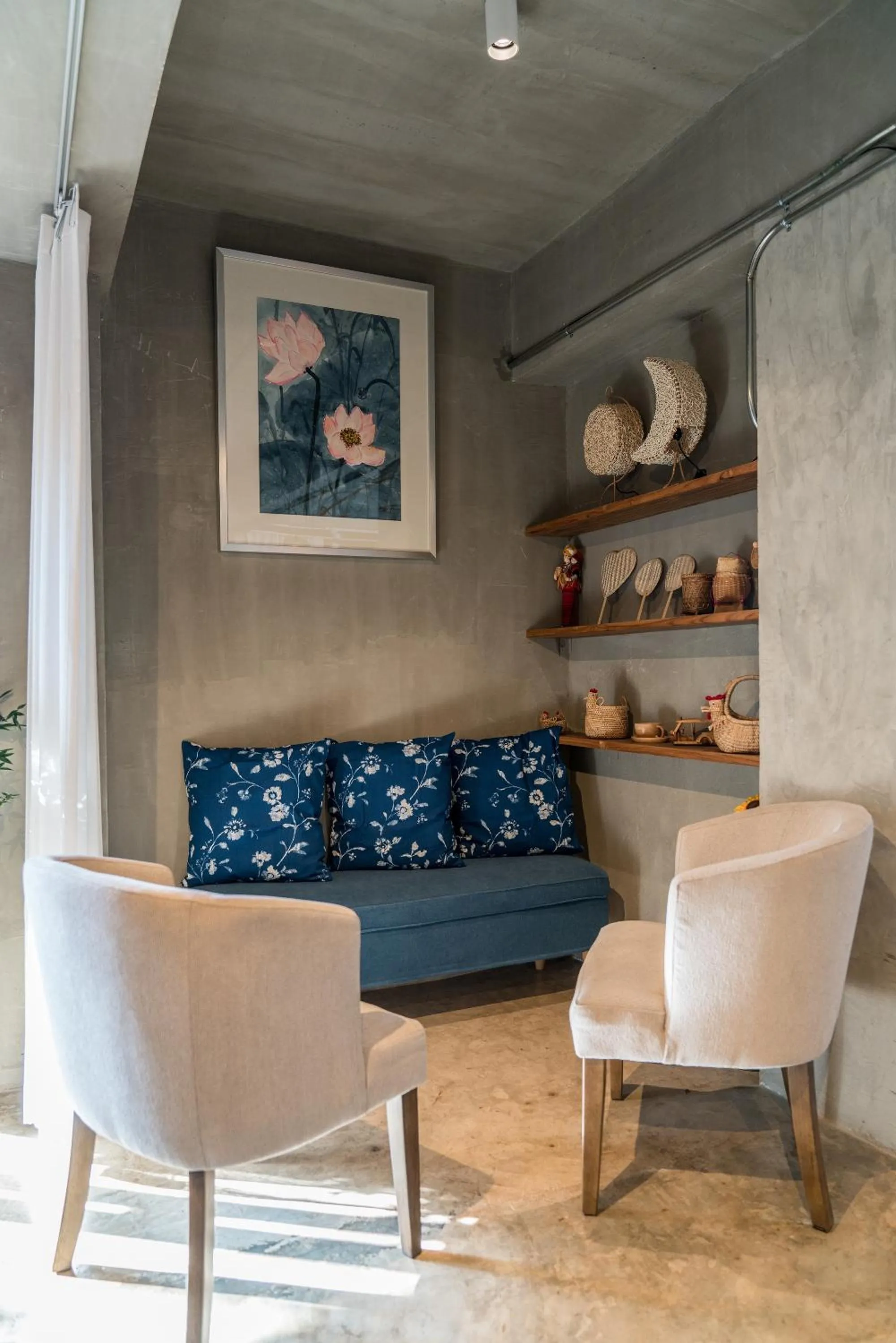 Living room in Nuan Boutique Hotel