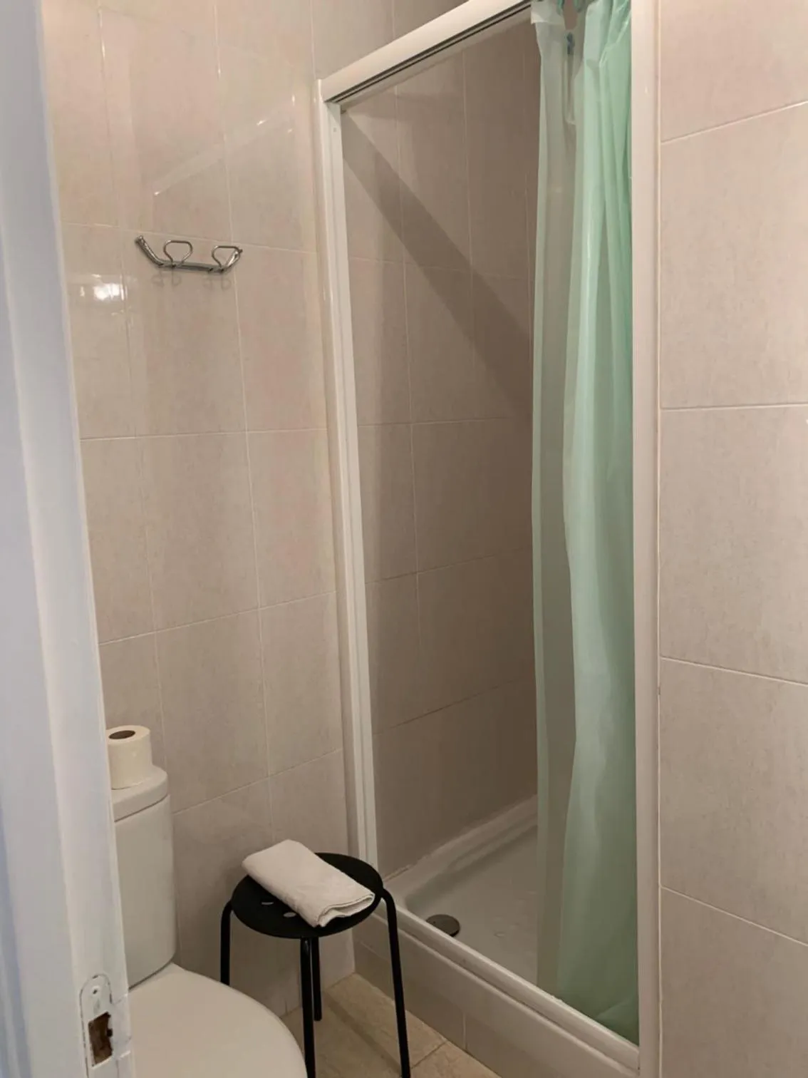 Bathroom in Hotel y Restaurante Puerta de Aranda