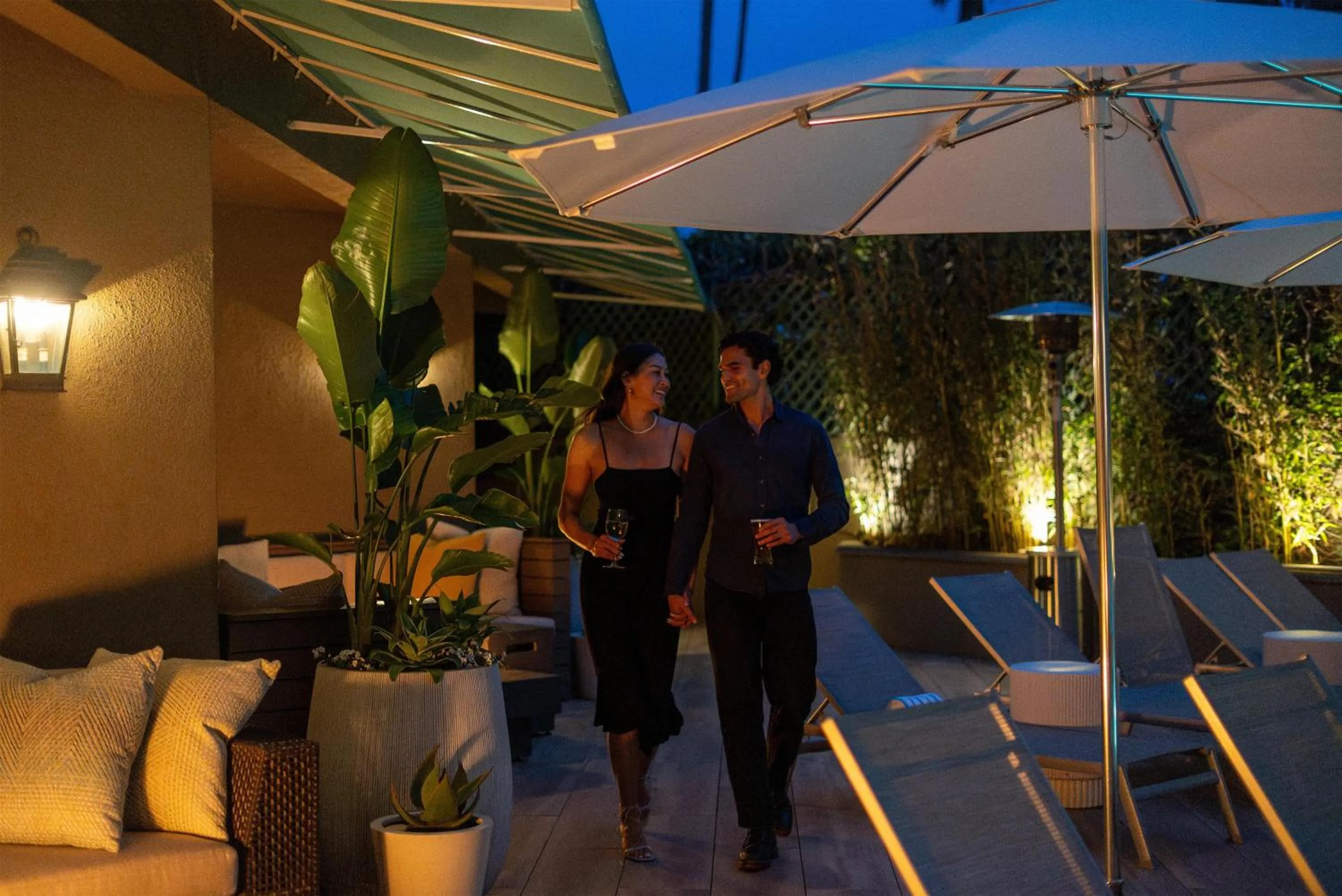 Swimming pool in Hyatt Centric Delfina Santa Monica