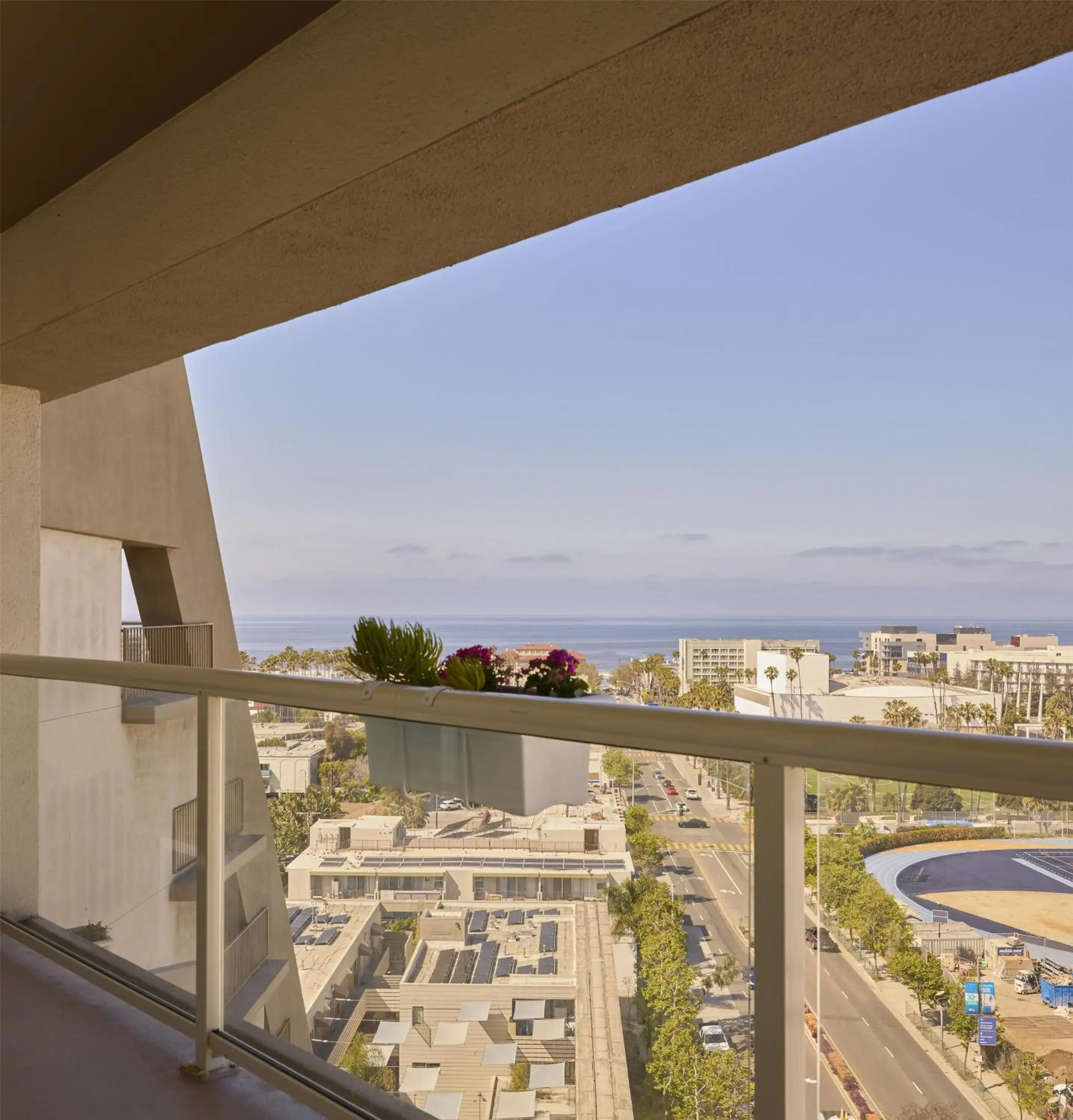 Queen Room with Two Queen Beds, Balcony and Accessible Tub - Ocean View in Hyatt Centric Delfina Santa Monica Queen Room with Two Queen Beds, Balcony and Accessible Tub - Ocean View in Hyatt Centric Delfina Santa Monica
