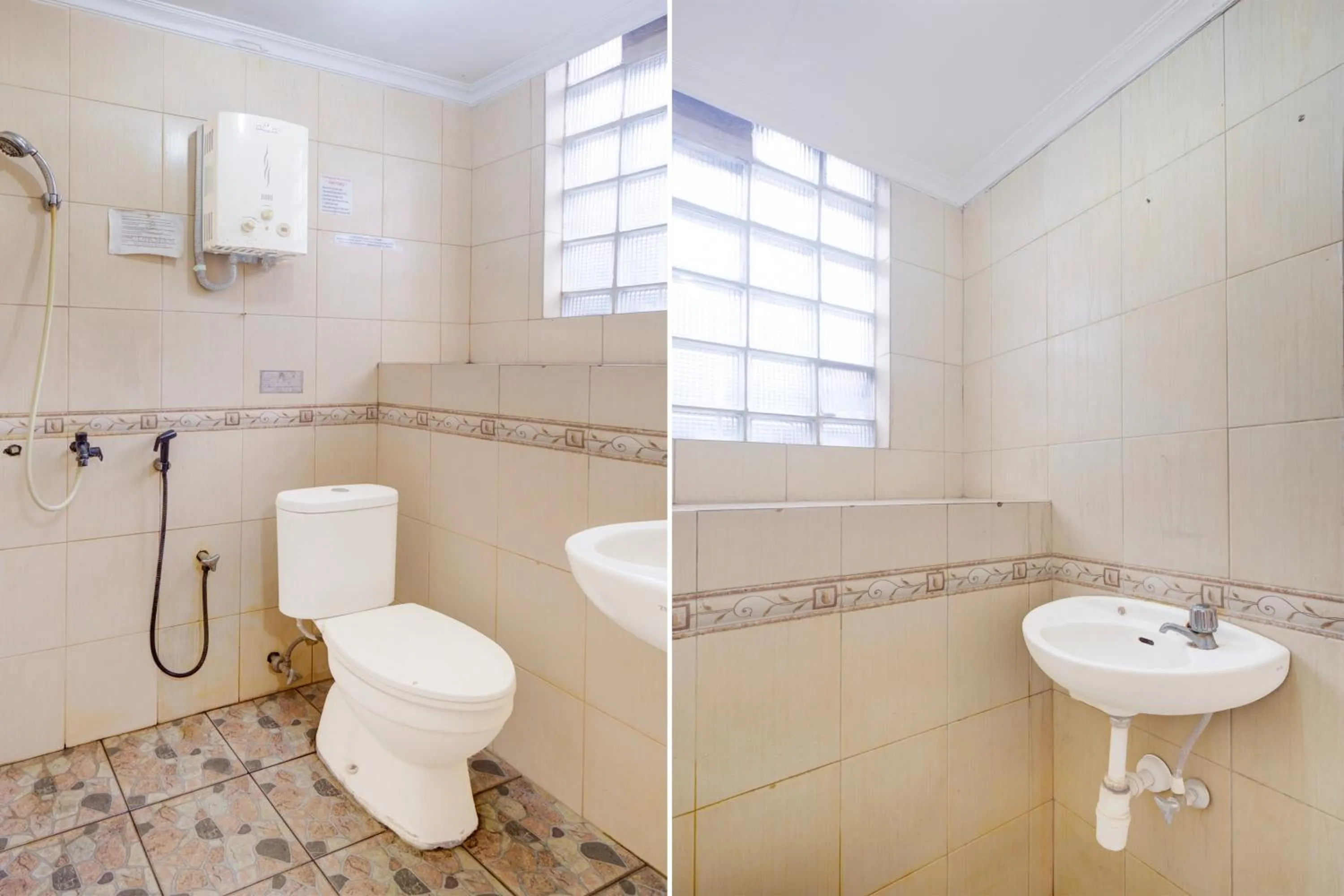 Bathroom in Hotel O Bogor Near Museum Peta