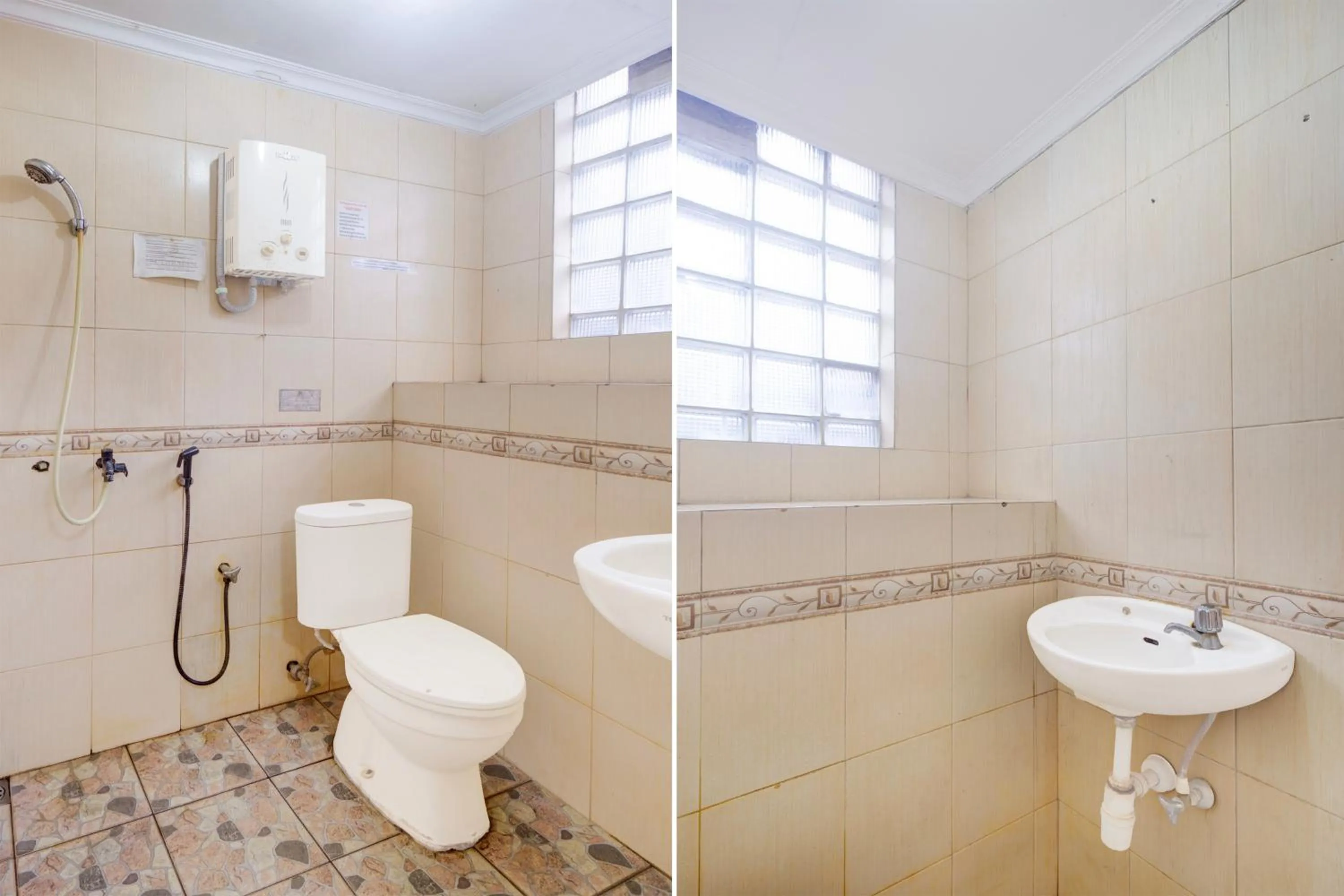 Bathroom in Hotel O Bogor Near Museum Peta