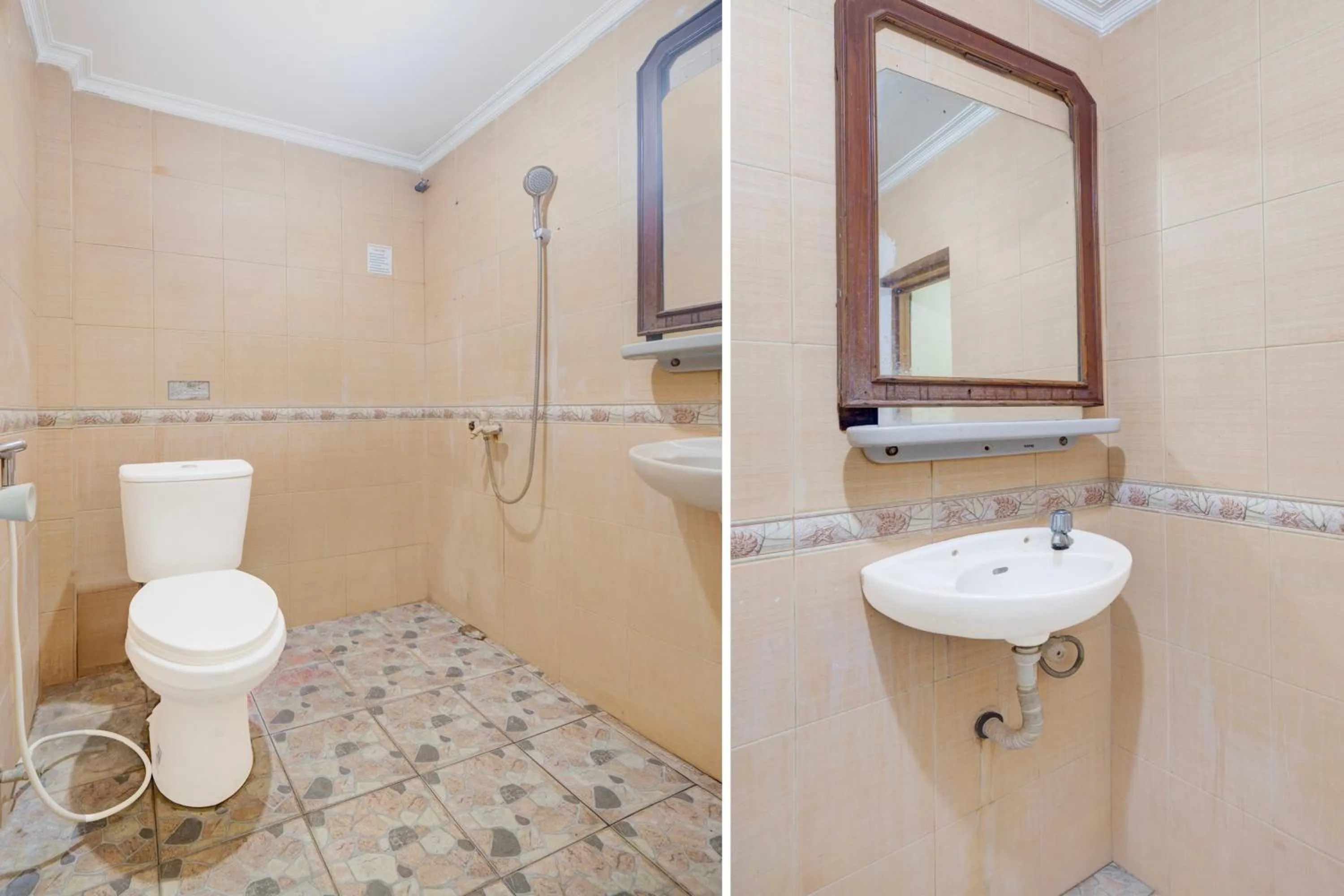 Bathroom in Hotel O Bogor Near Museum Peta