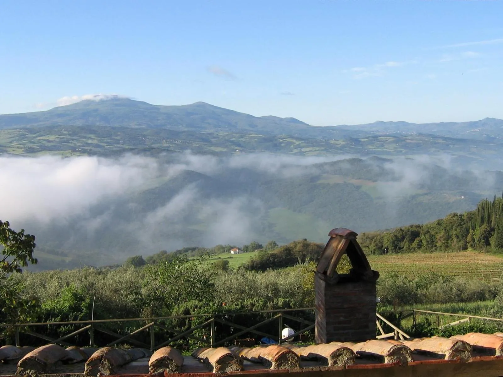 View (from property/room) in Poggio Al Vento