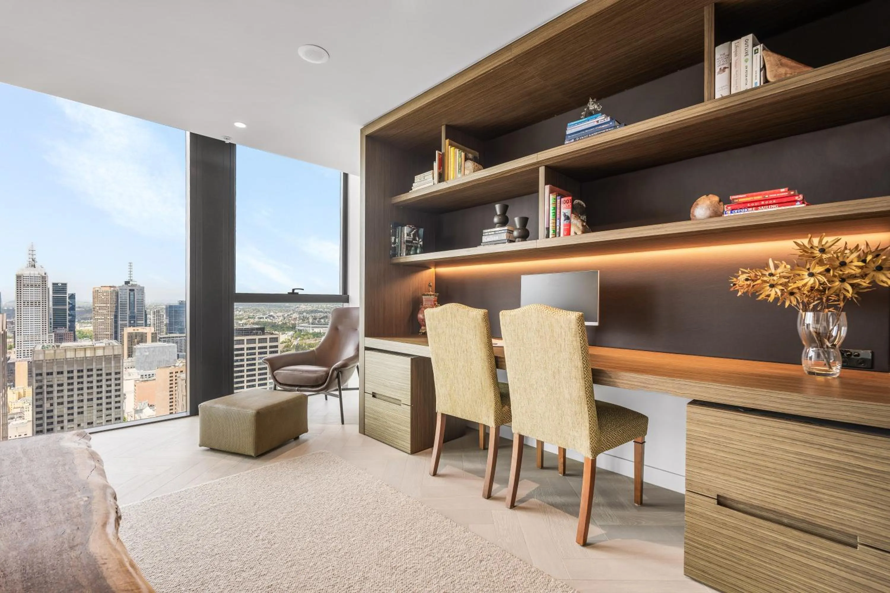 Bedroom in Collins House Apartments by CLLIX