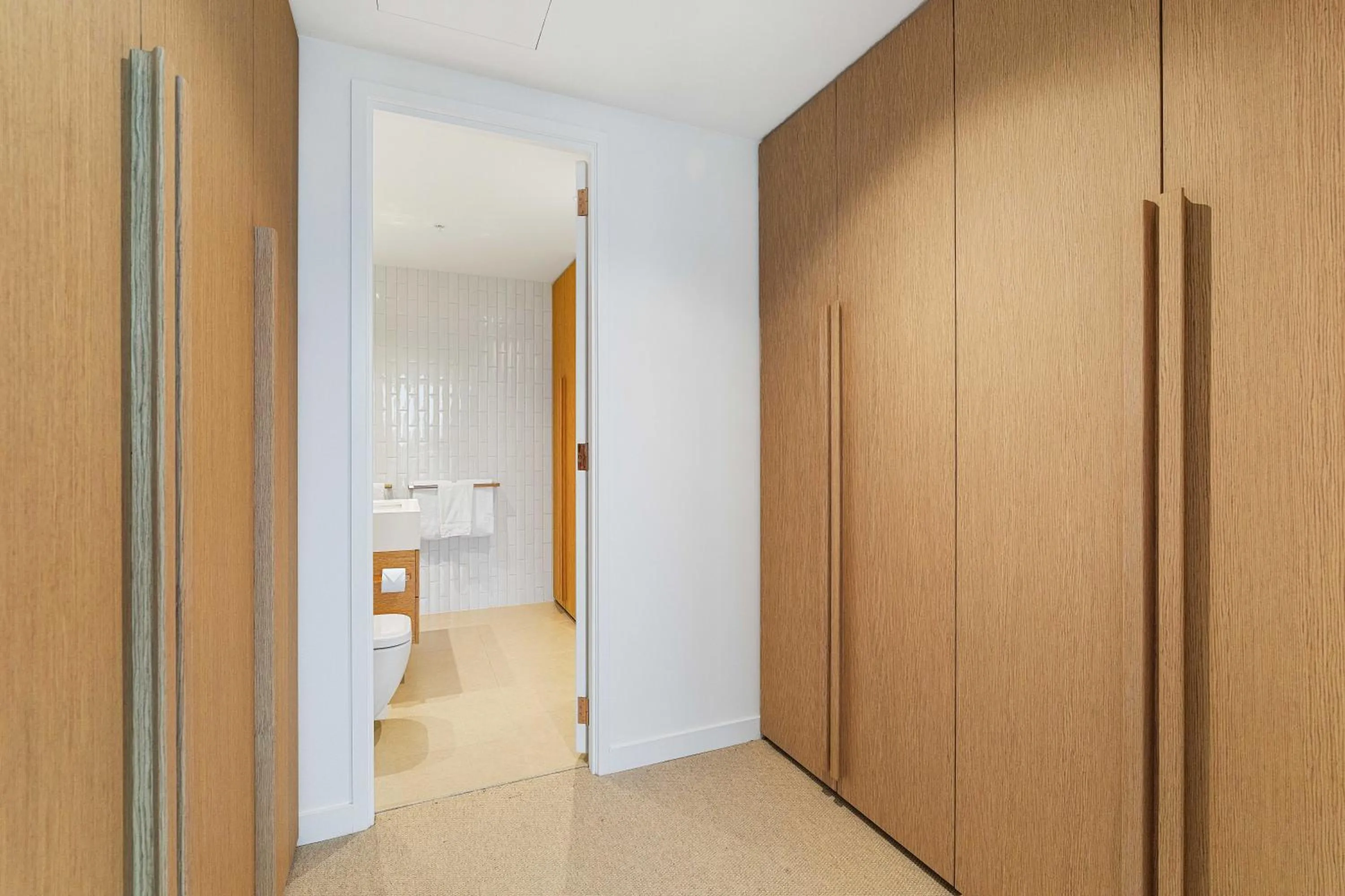 wardrobe in Collins House Apartments by CLLIX