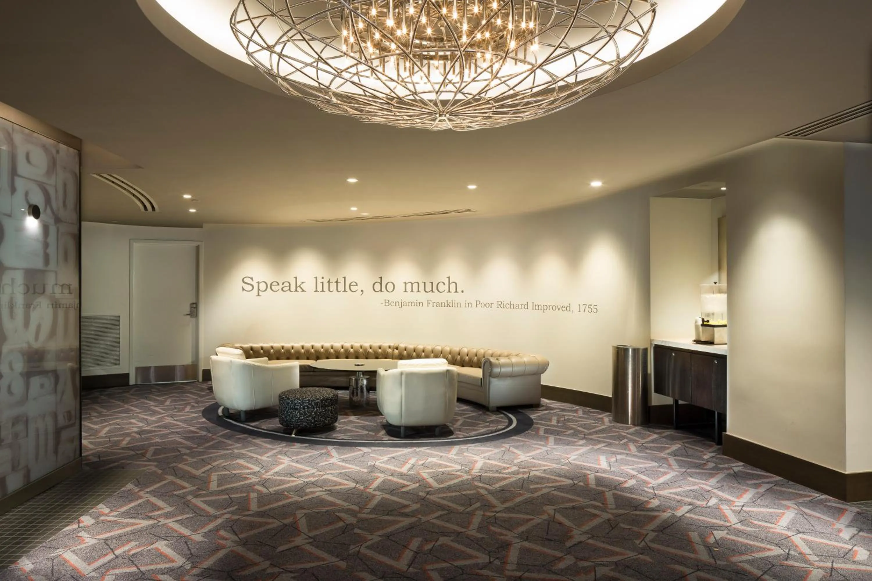 Lobby or reception in The Windsor Suites