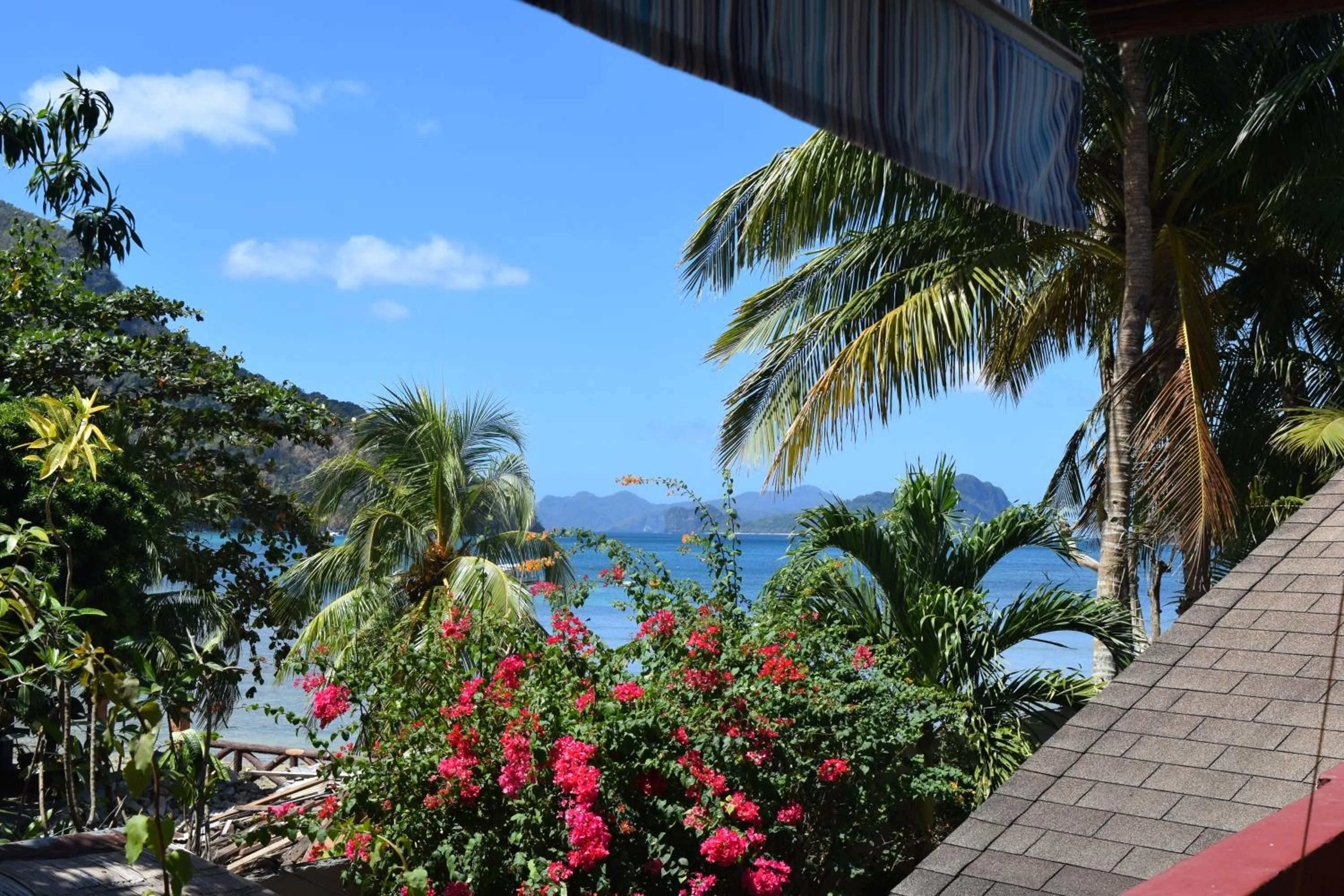 View (from property/room) in Angel Nido Resort