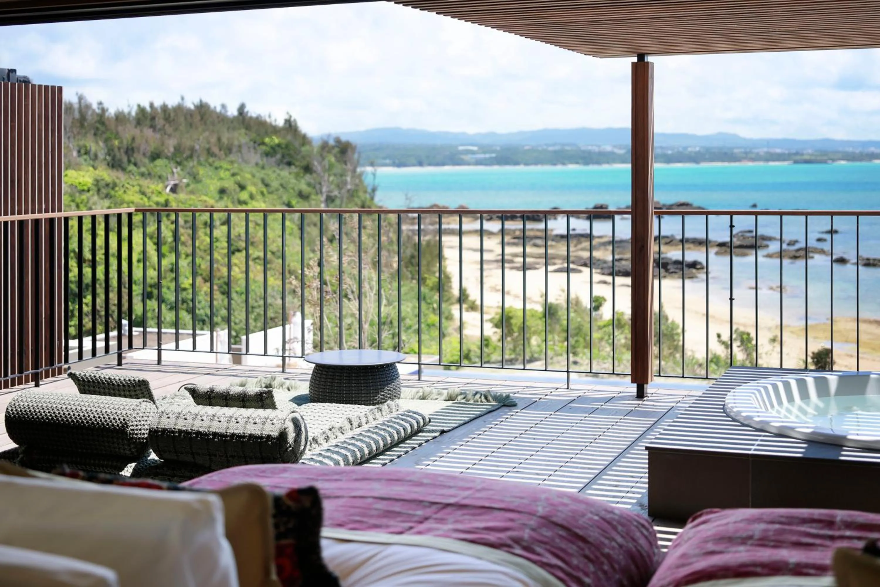 Balcony/Terrace in THE HIRAMATSU HOTELS & RESORTS GINOZA OKINAWA