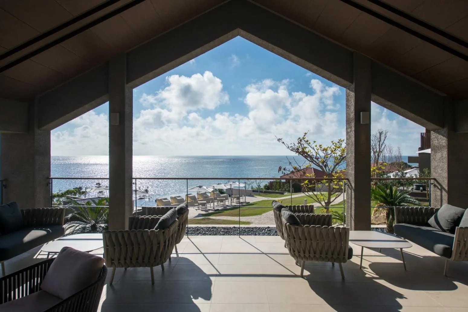 Balcony/Terrace in THE HIRAMATSU HOTELS & RESORTS GINOZA OKINAWA