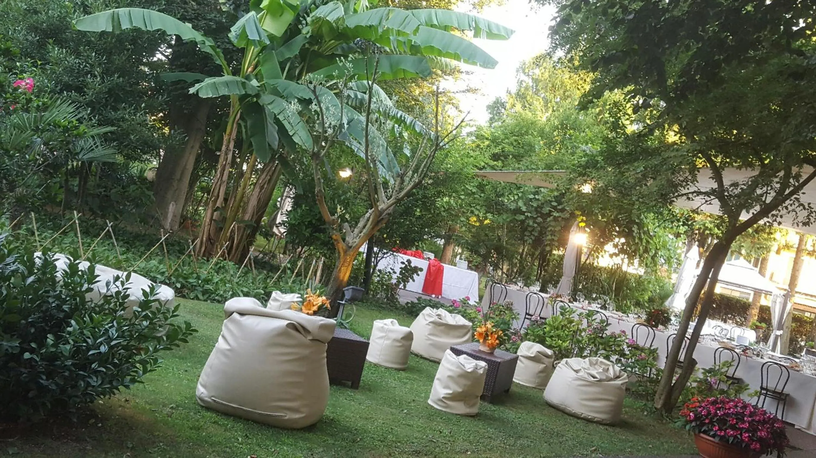 Garden in Hotel Piroga Padova
