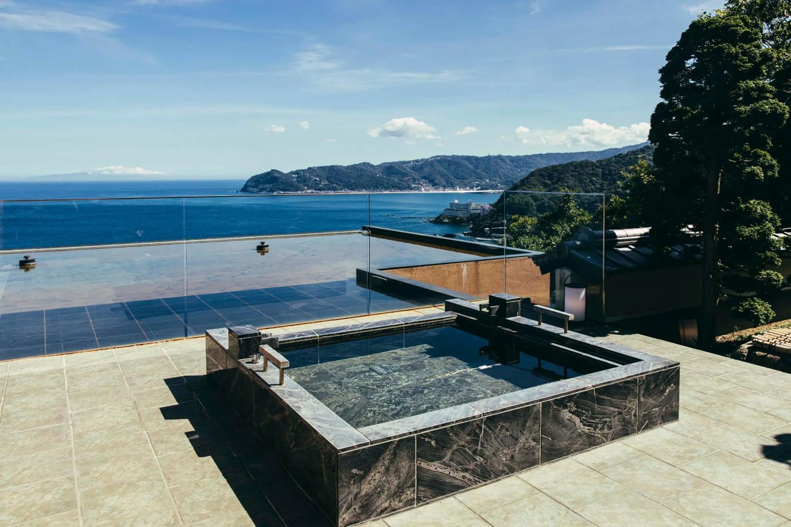 Hot Spring Bath in THE HIRAMATSU HOTELS & RESORTS ATAMI