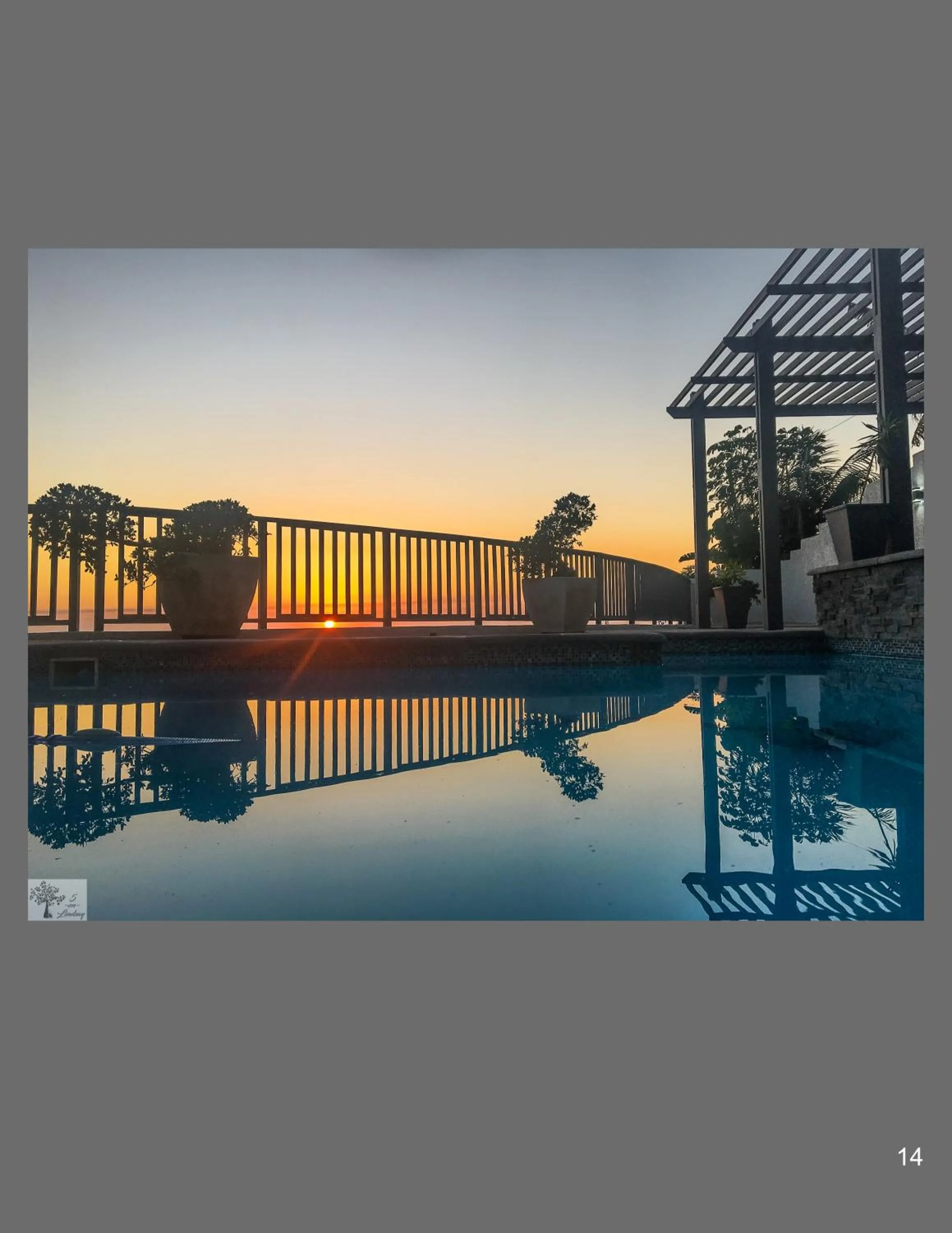 Sunset in 5 On Lindsay