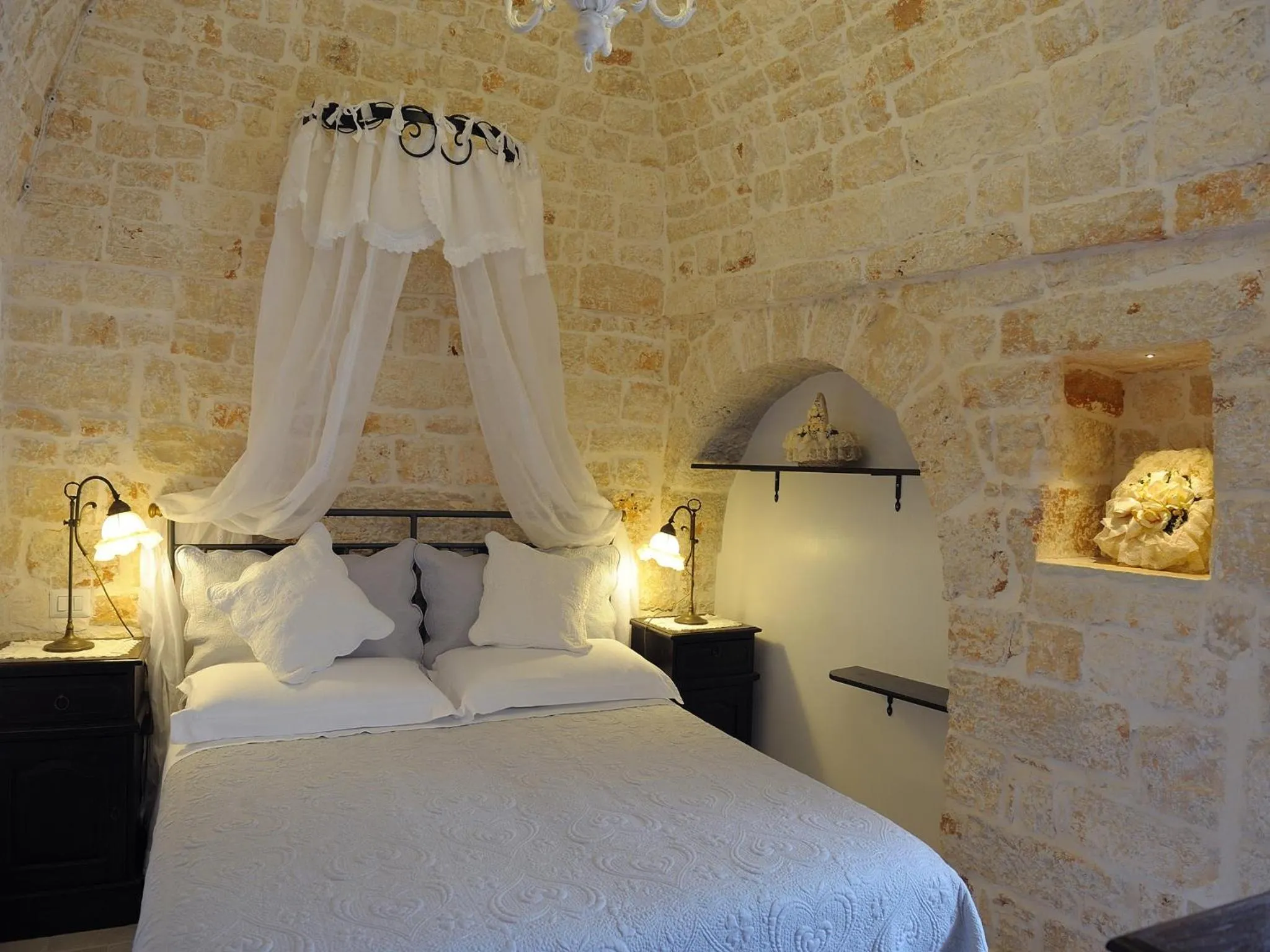 Bed in Romantic Trulli