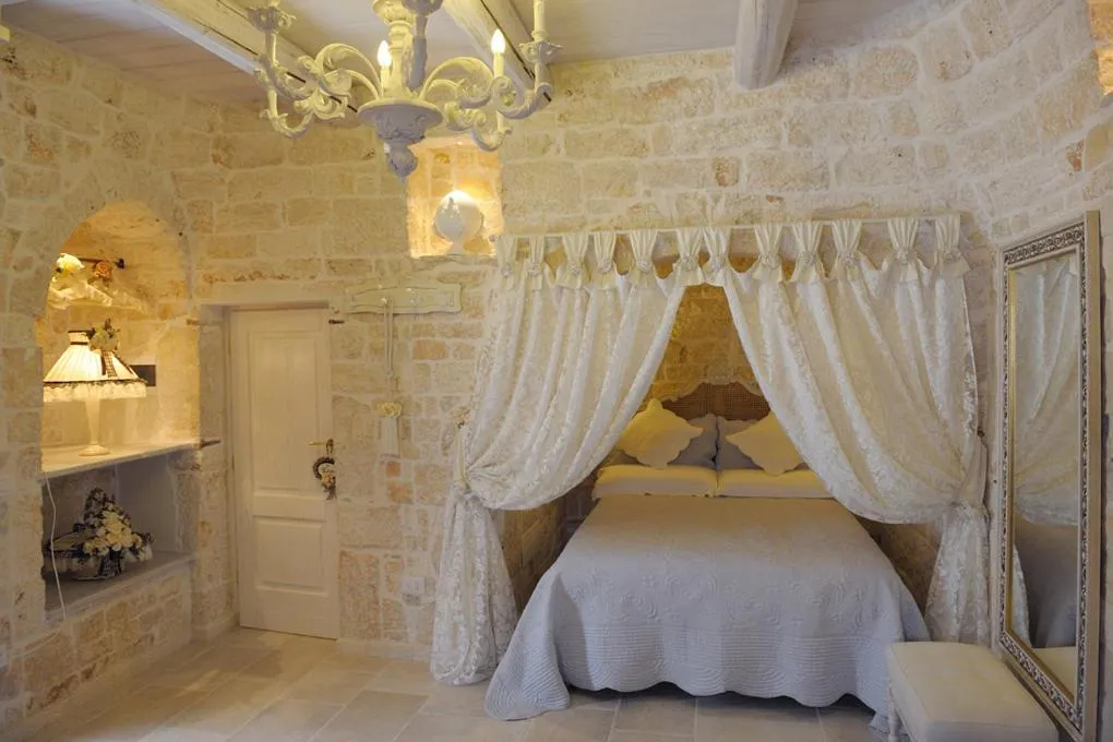Bedroom, Bed in Romantic Trulli
