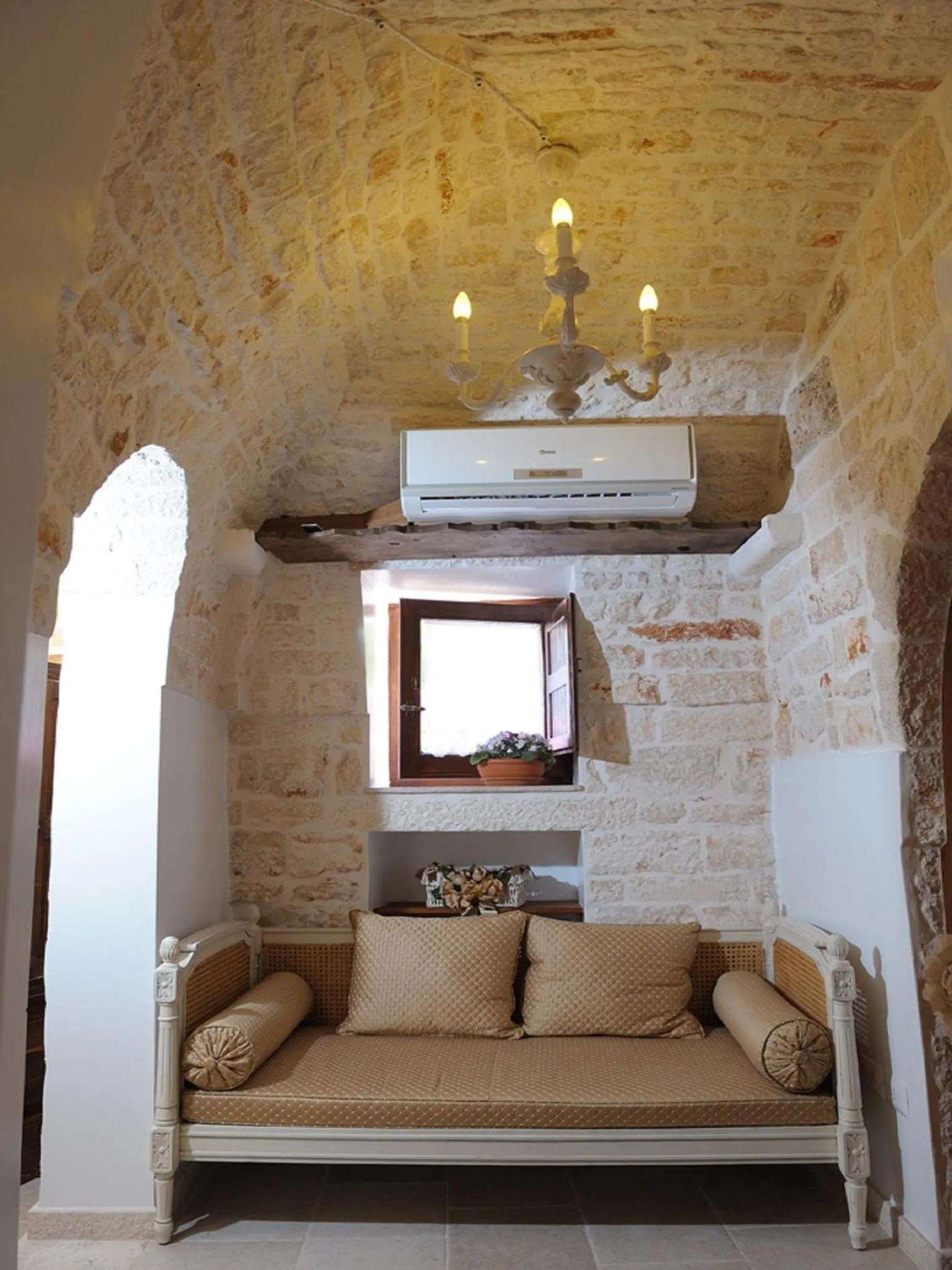 Seating area in Romantic Trulli