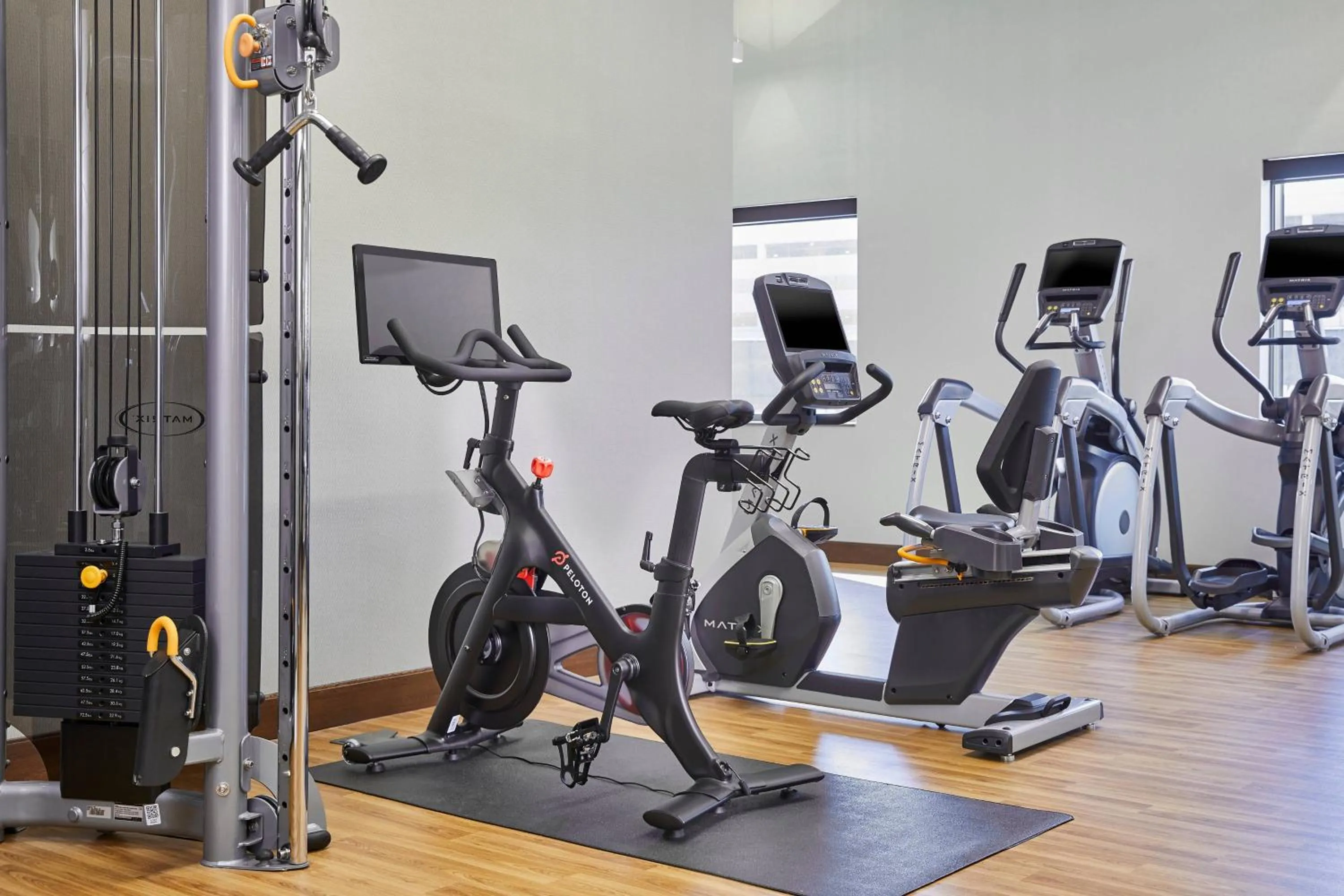 Fitness centre/facilities in AC Hotel by Marriott Atlanta Airport Gateway