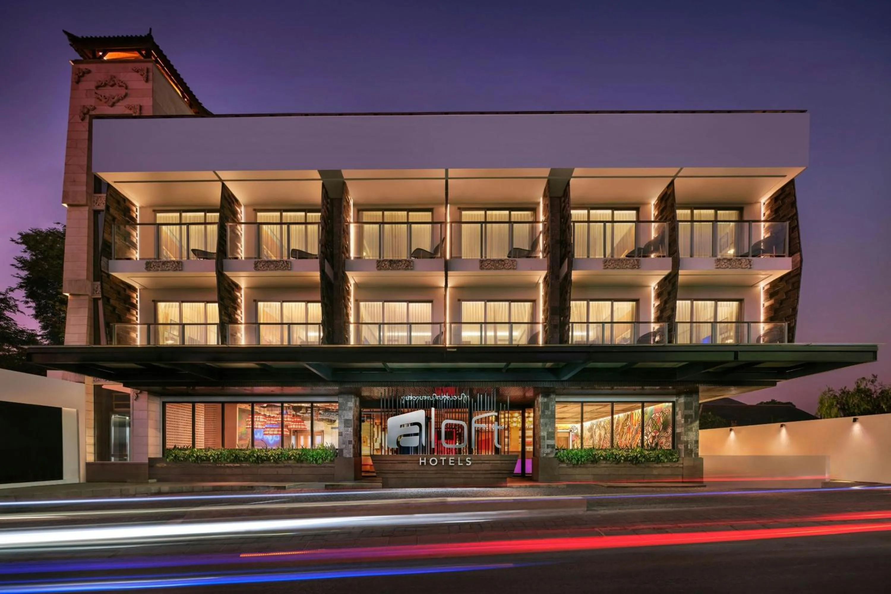 Property building in Aloft Bali Seminyak