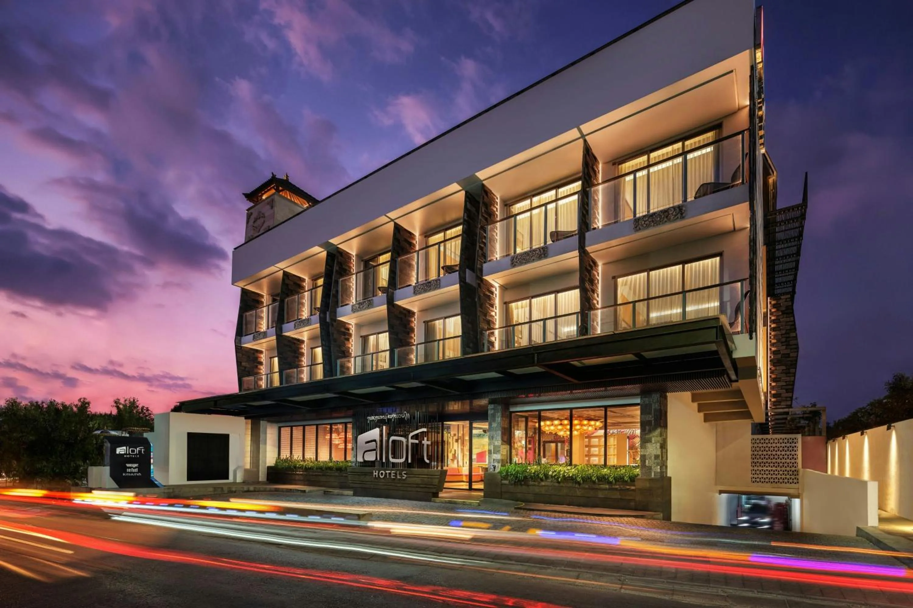 Property building in Aloft Bali Seminyak